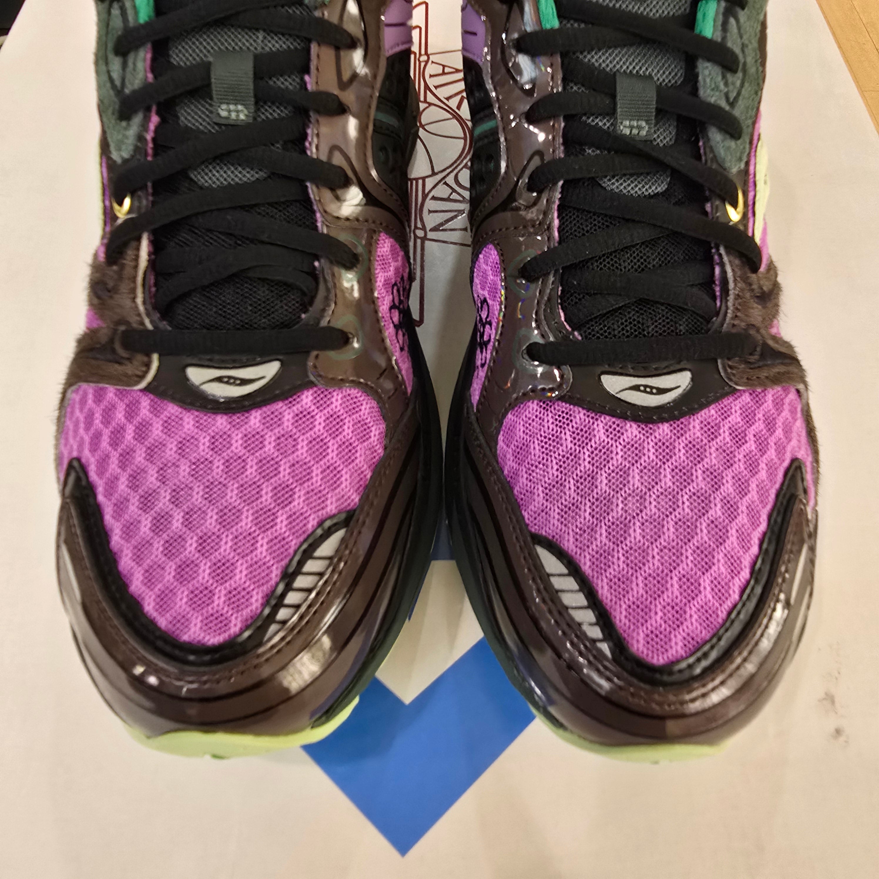 Saucony ProGrid Triumph 4 Jae Tips Flowers Grow Uptown Perilla SZ 10