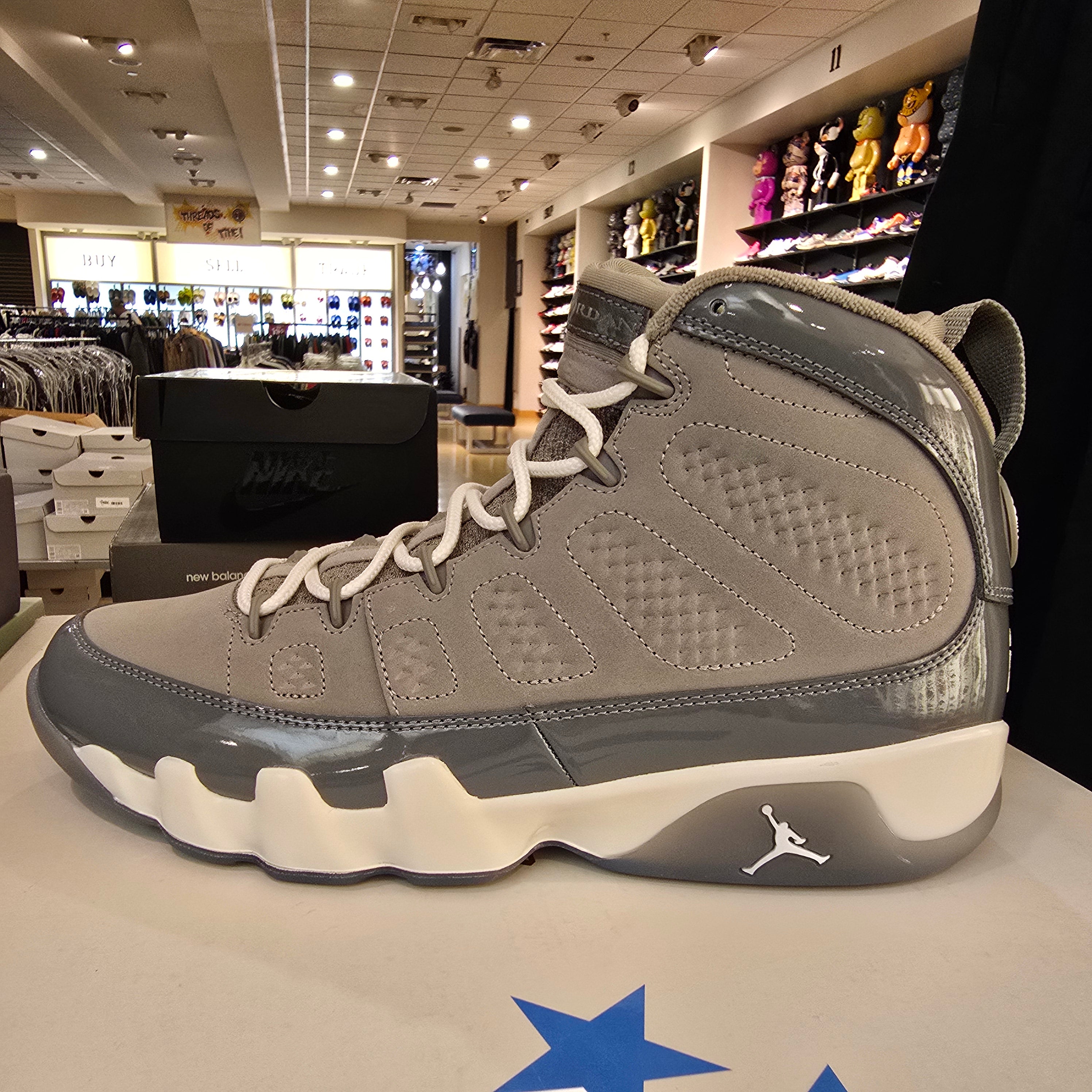 Jordan 9 Retro Cool Grey (2025) SZ 10.5