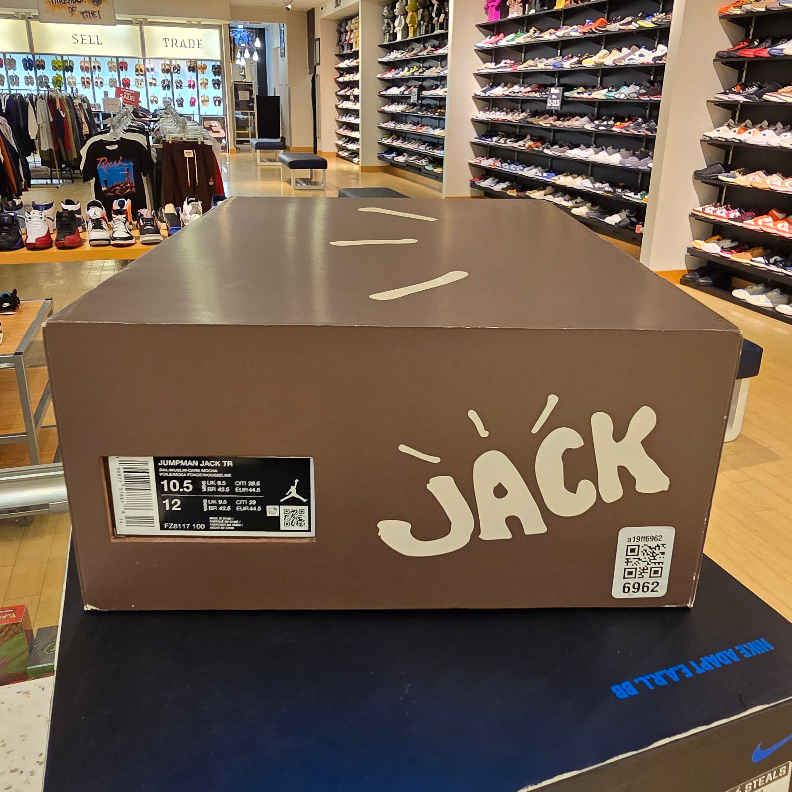 Jordan Jumpman Jack TR Travis Scott Sail SZ 10.5