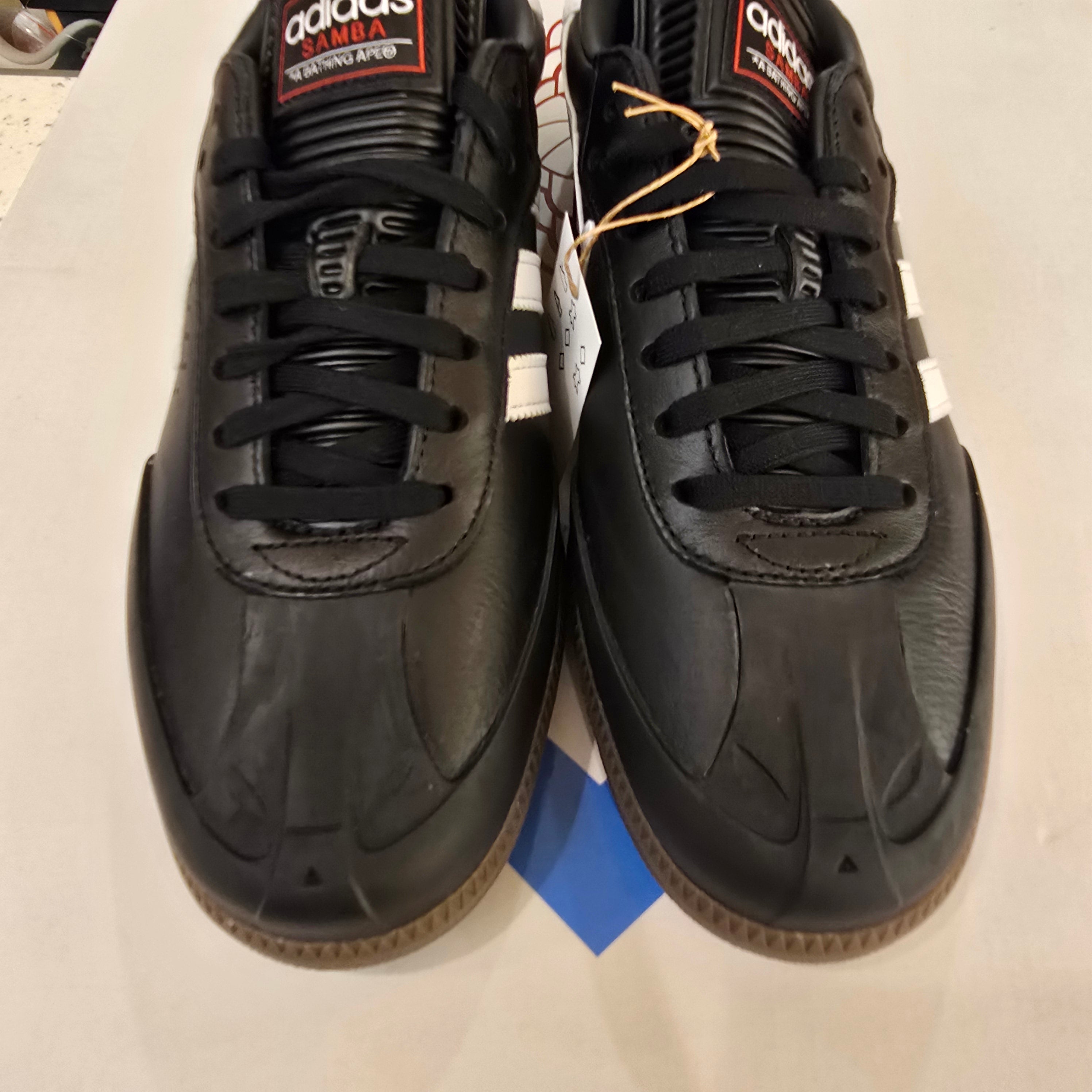 Adidas Samba Bape Black White Gum SZ 9.5