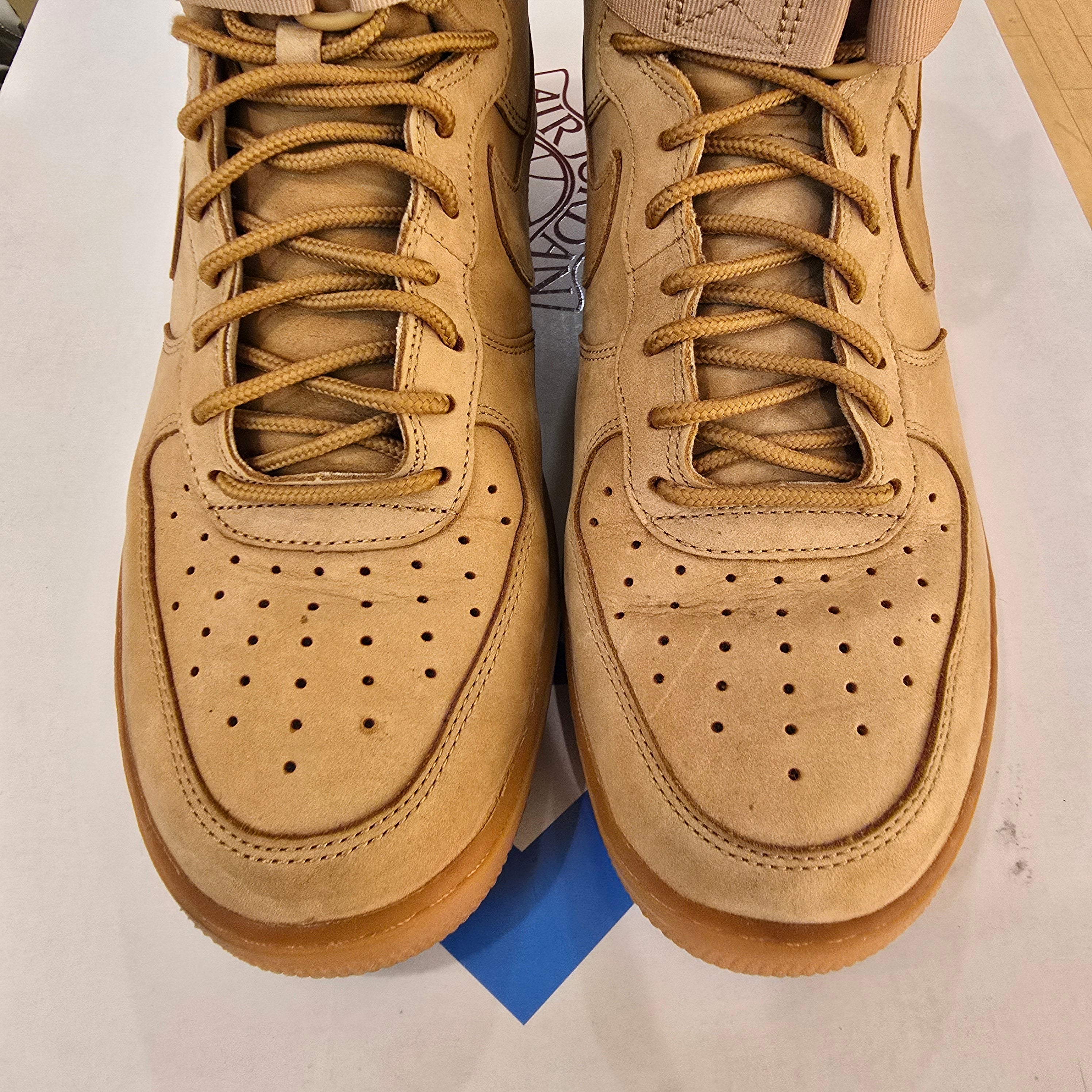 Nike Air Force 1 High Flax (2018) SZ 10 USED