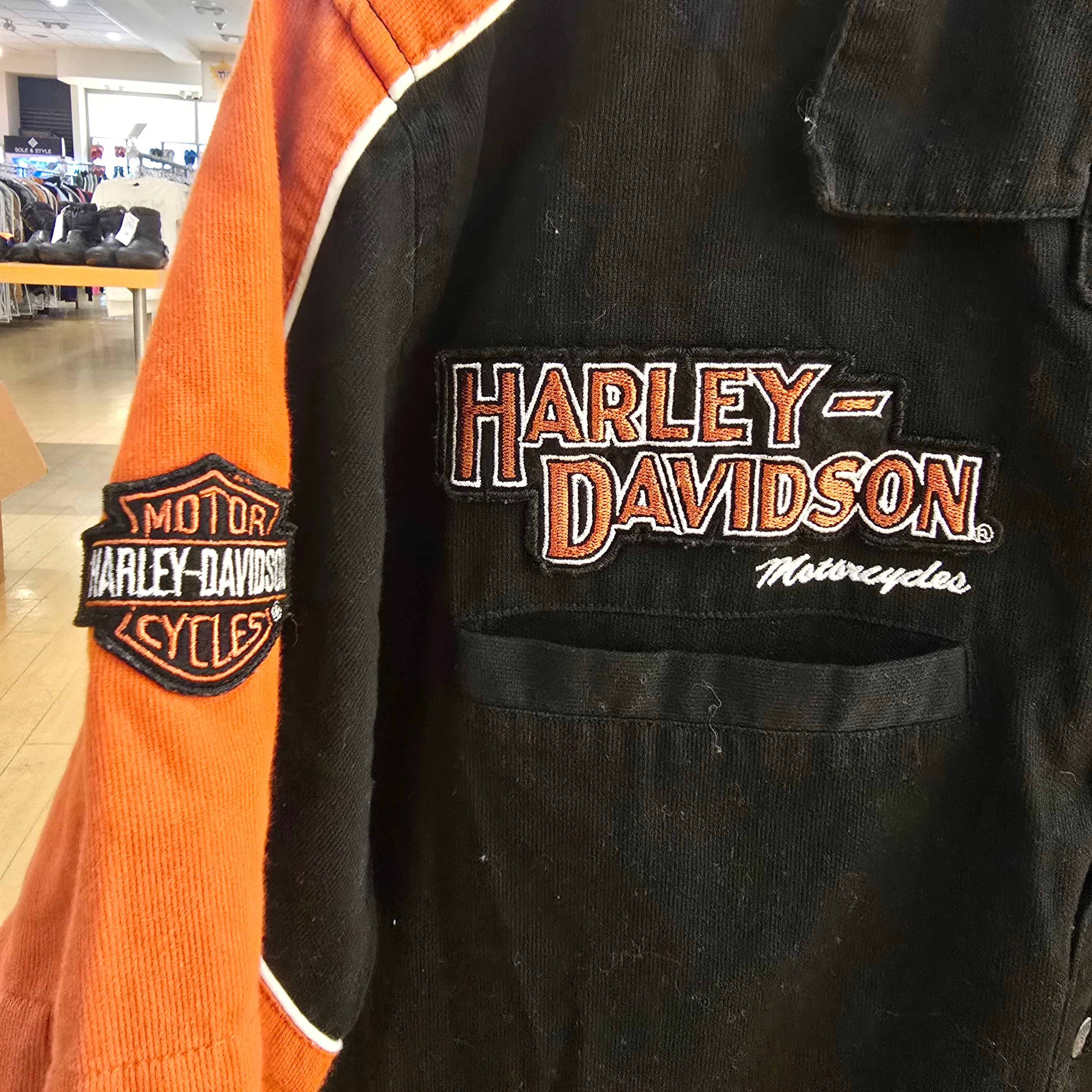 Harley Davidson Button Up Shirt SZ Large