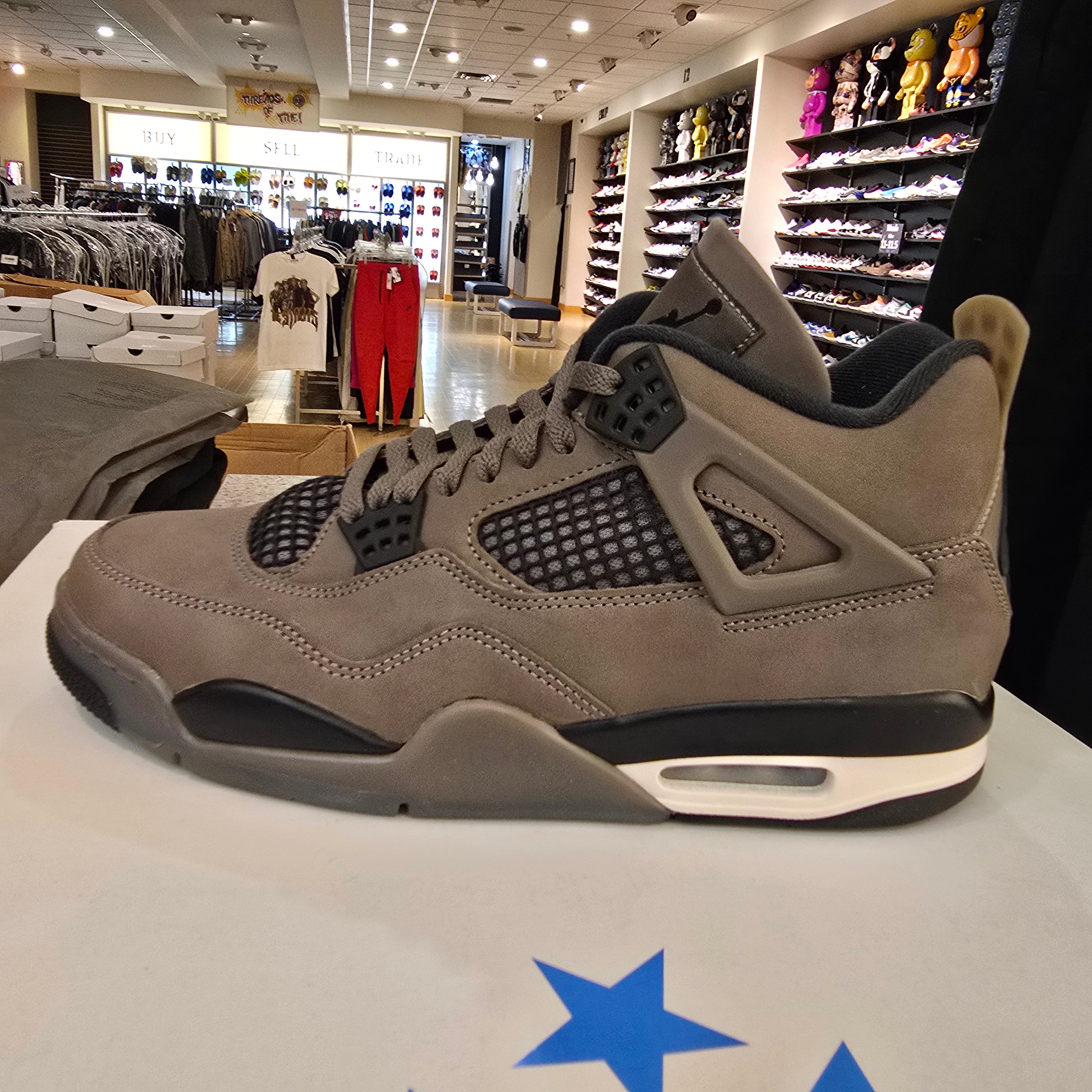 Jordan 4 Retro Cave Stone SZ 11.5 USED REP BOX