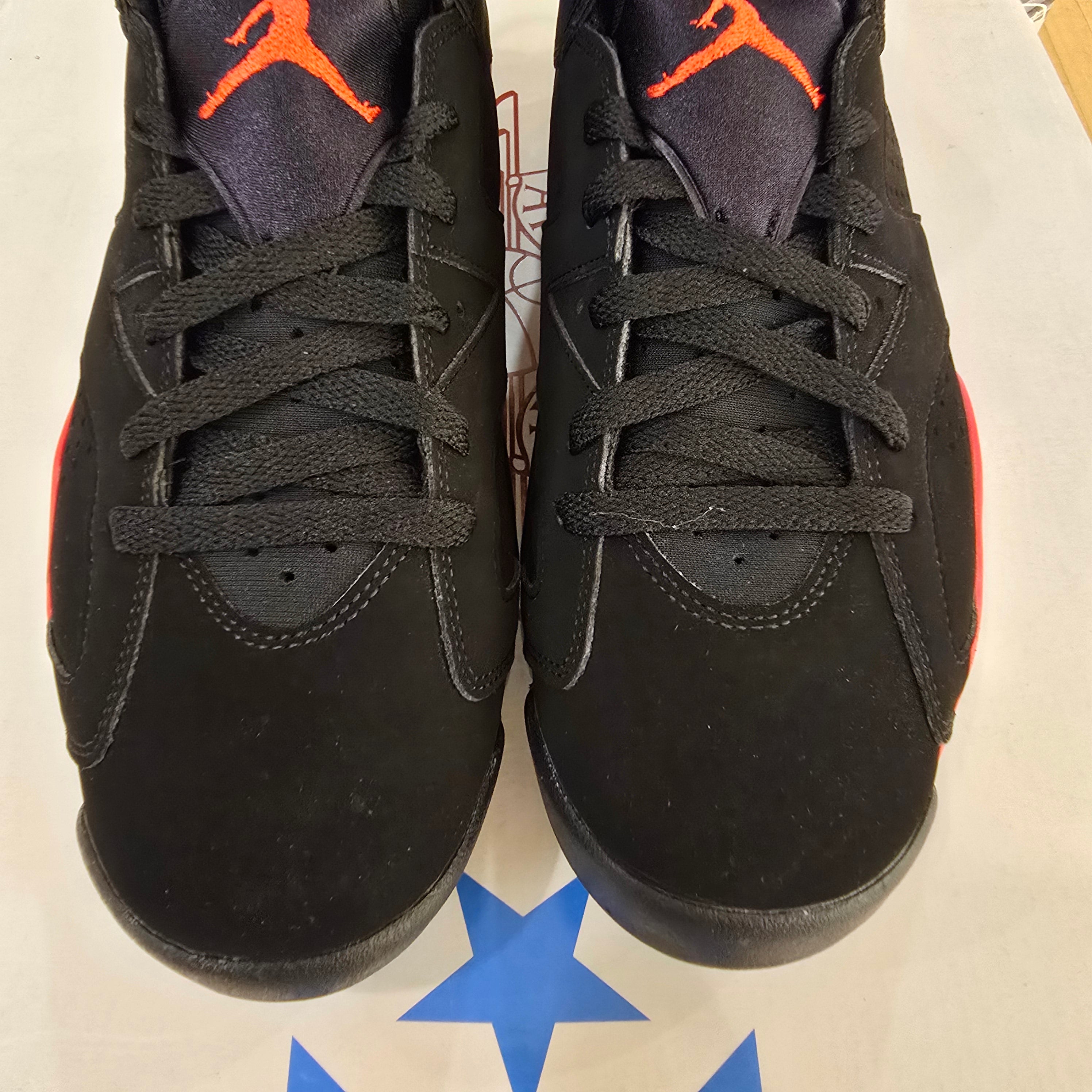 Jordan 6 Retro Infrared Salesman SZ 9.5 USED