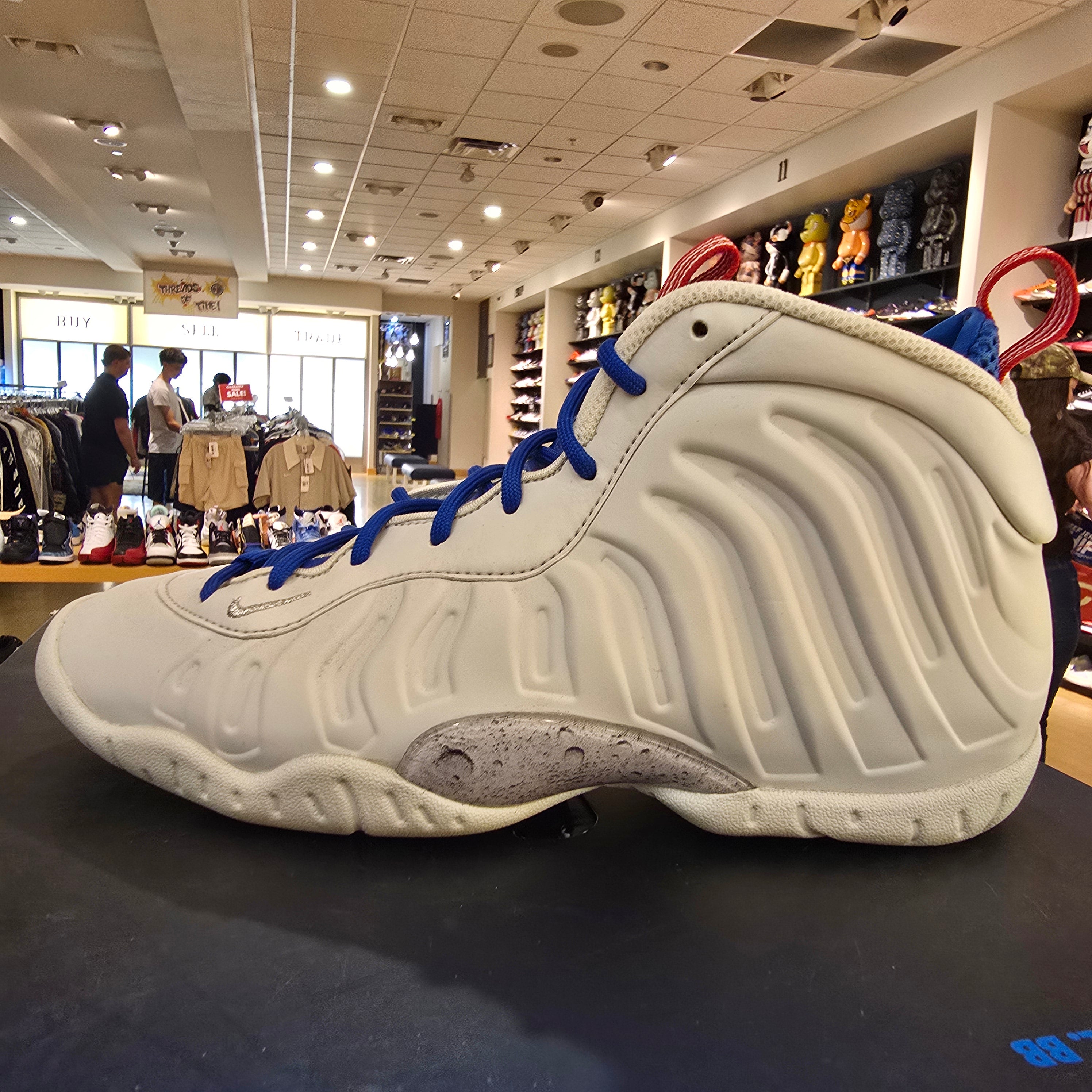 Nike Little Posite One USA Moon (GS) SZ 5.5Y USED NO BOX