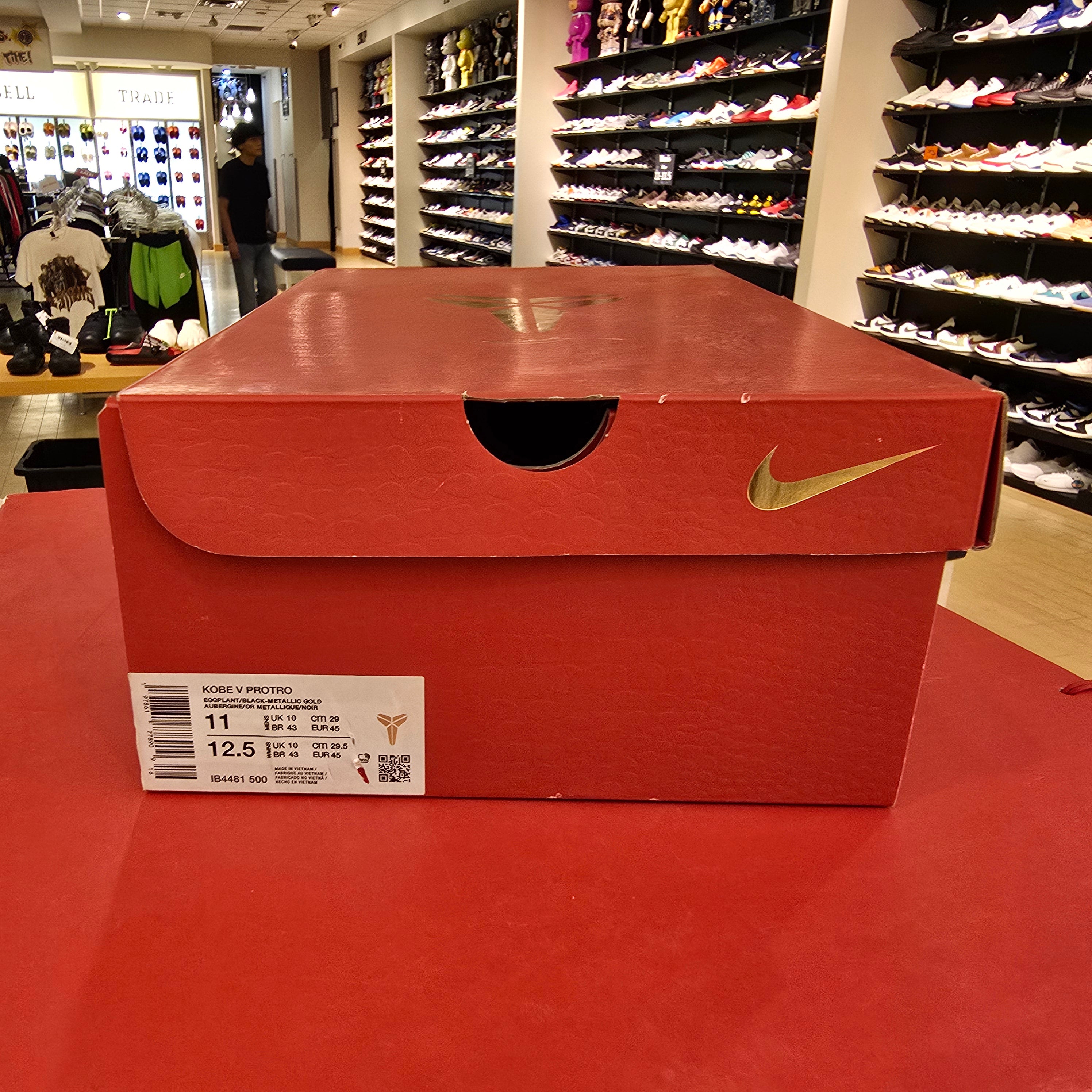 Nike Kobe 5 Protro Year of the Mamba Eggplant SZ 11 USED