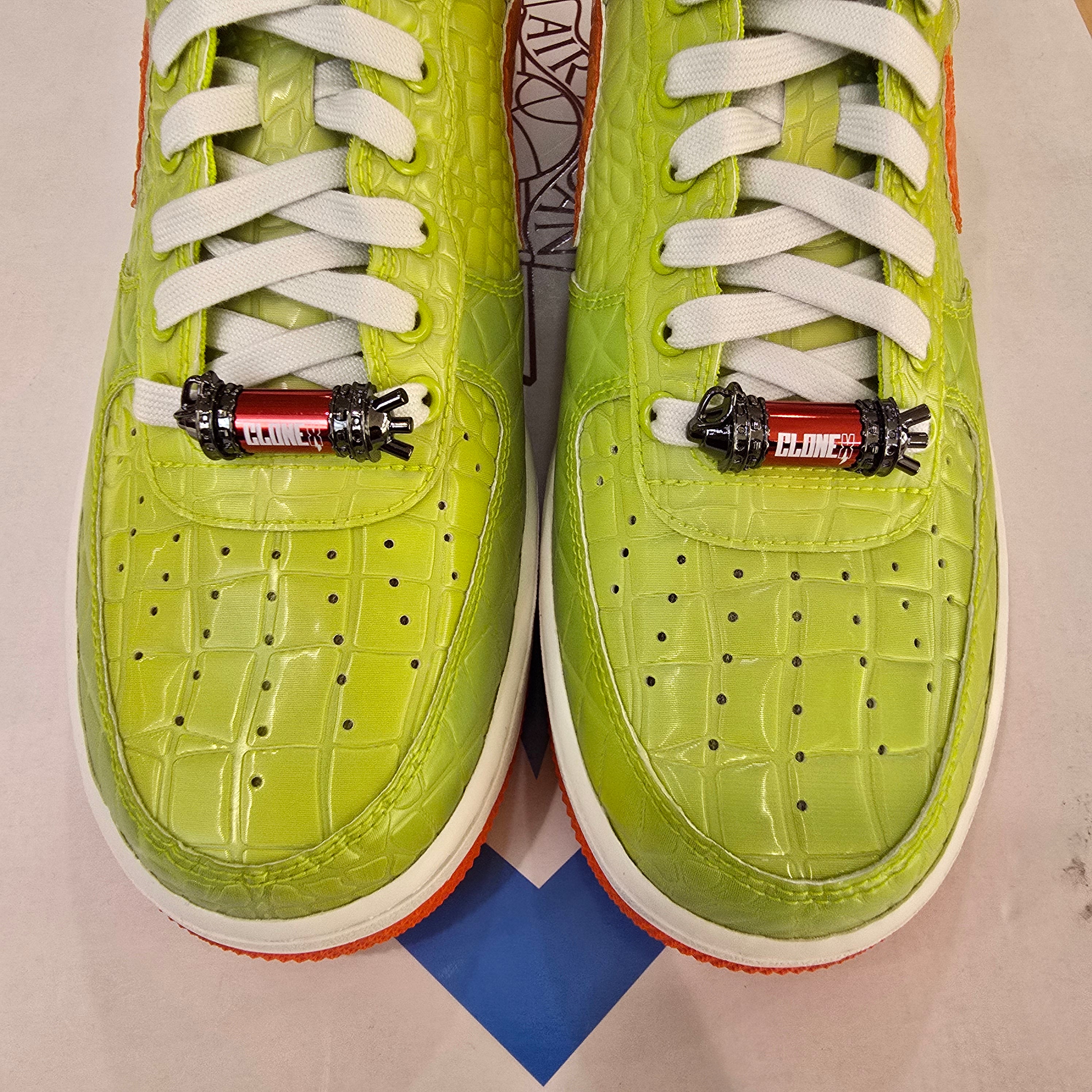 Nike Air Force 1 Low RTFKT Clone X Reptile (Edition of 381) SZ 10