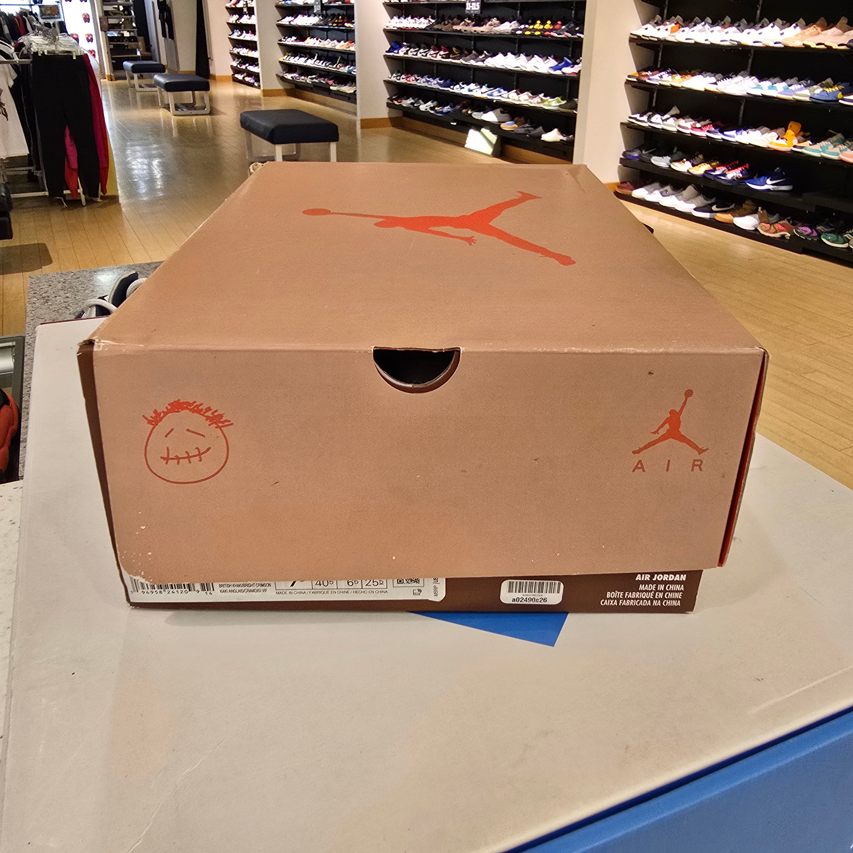 Jordan 6 Retro Travis Scott British Khaki SZ 7.5 USED