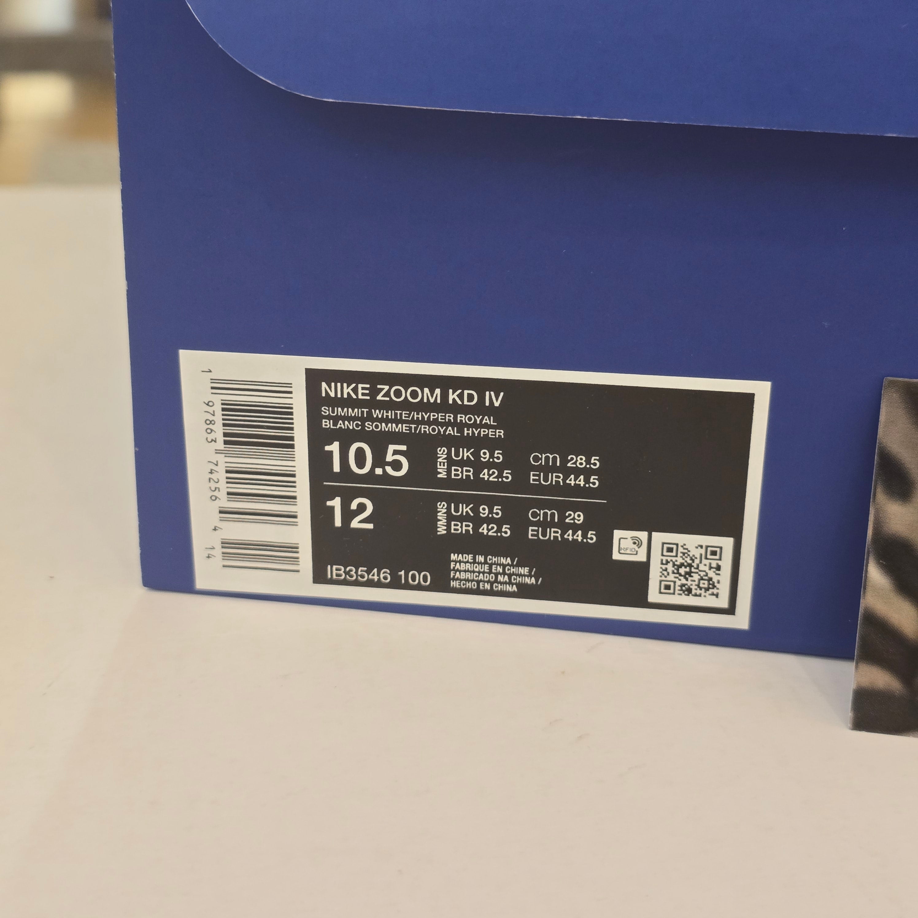 Nike KD 4 The Real MVP SZ 10.5