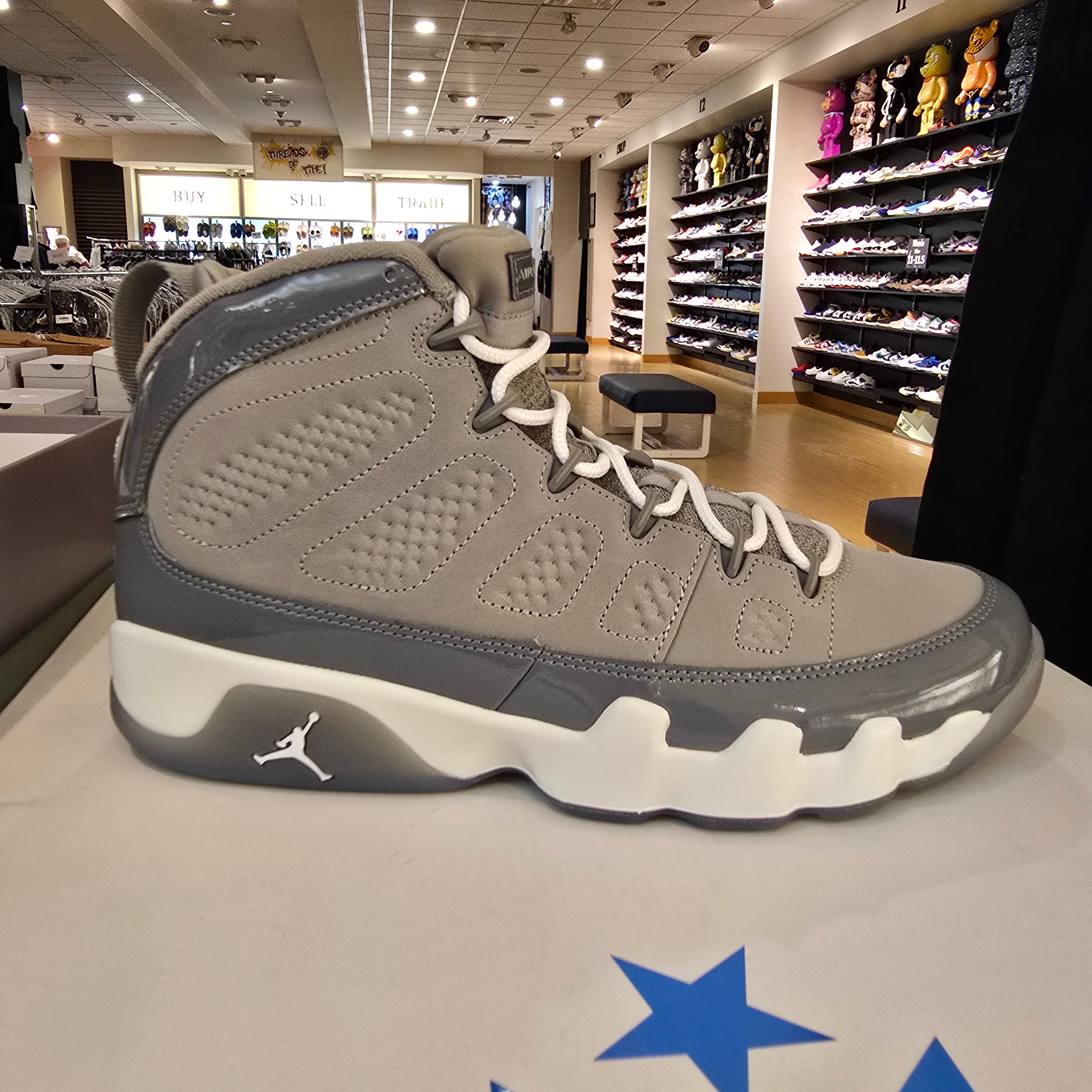 Jordan 9 Retro Cool Grey (2025) SZ 10.5