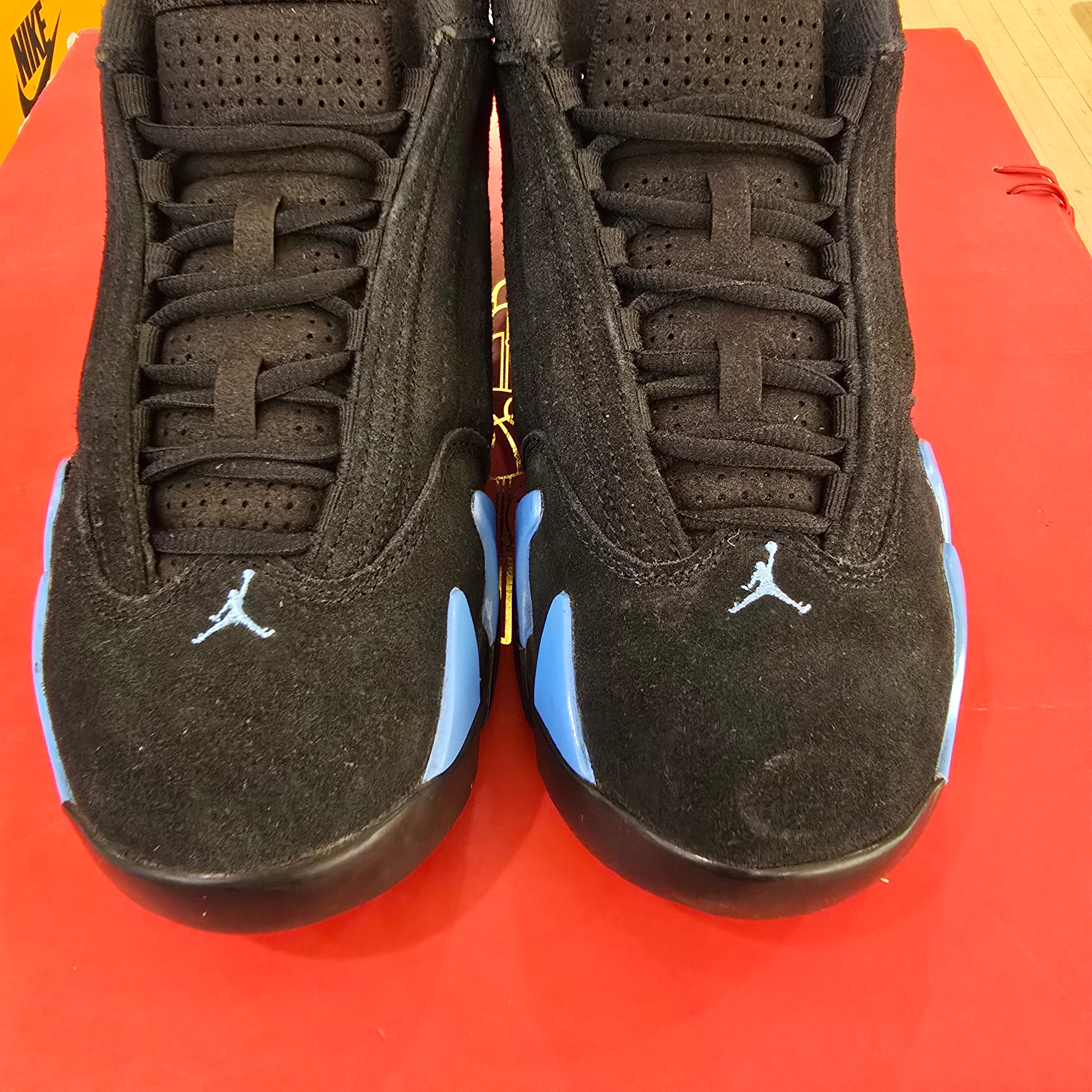Jordan 14 Retro Black University Blue (2026) SZ 9 USED