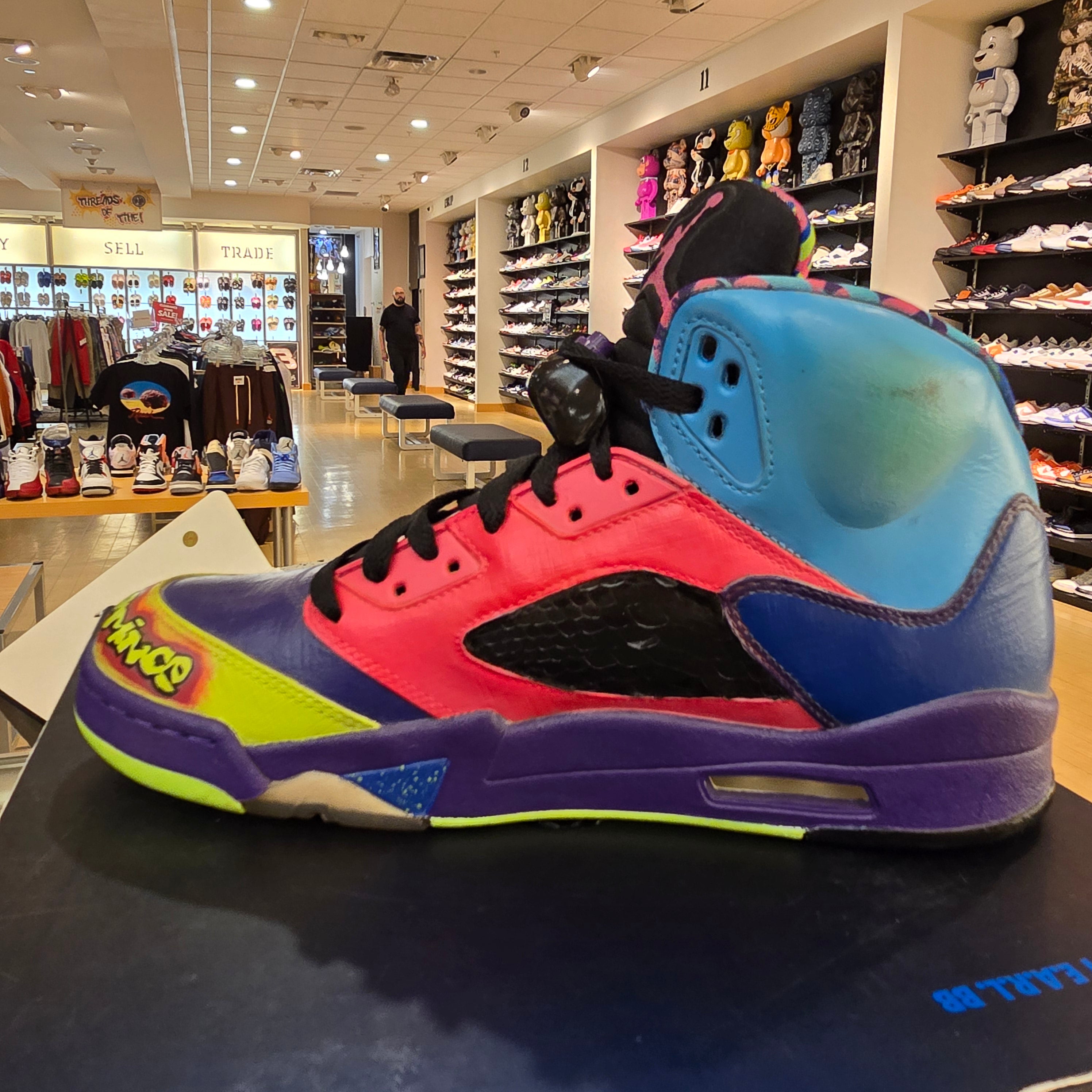 CUSTOM Jordan 5 Retro Bel-Air SZ 10 New with Imperfections