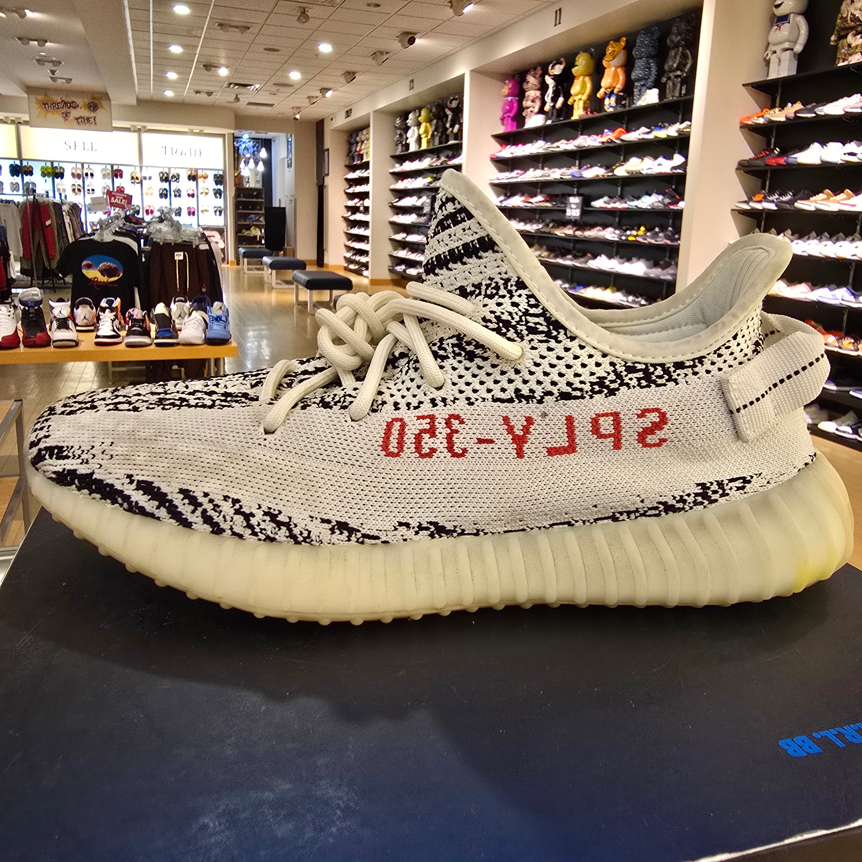 Adidas Yeezy Boost 350 V2 Zebra SZ 10.5 USED