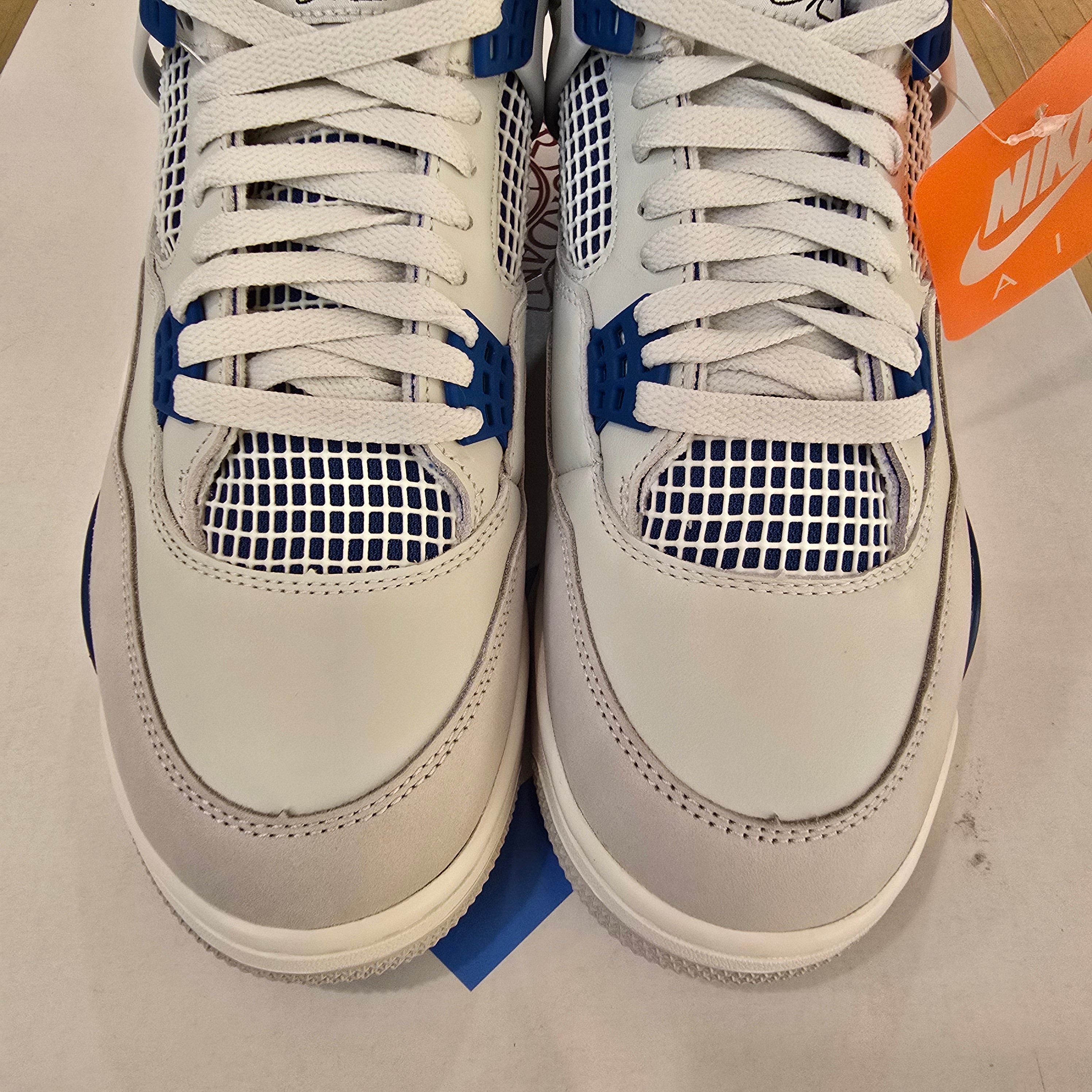 Jordan 4 Retro Military Blue (2024) SZ 10