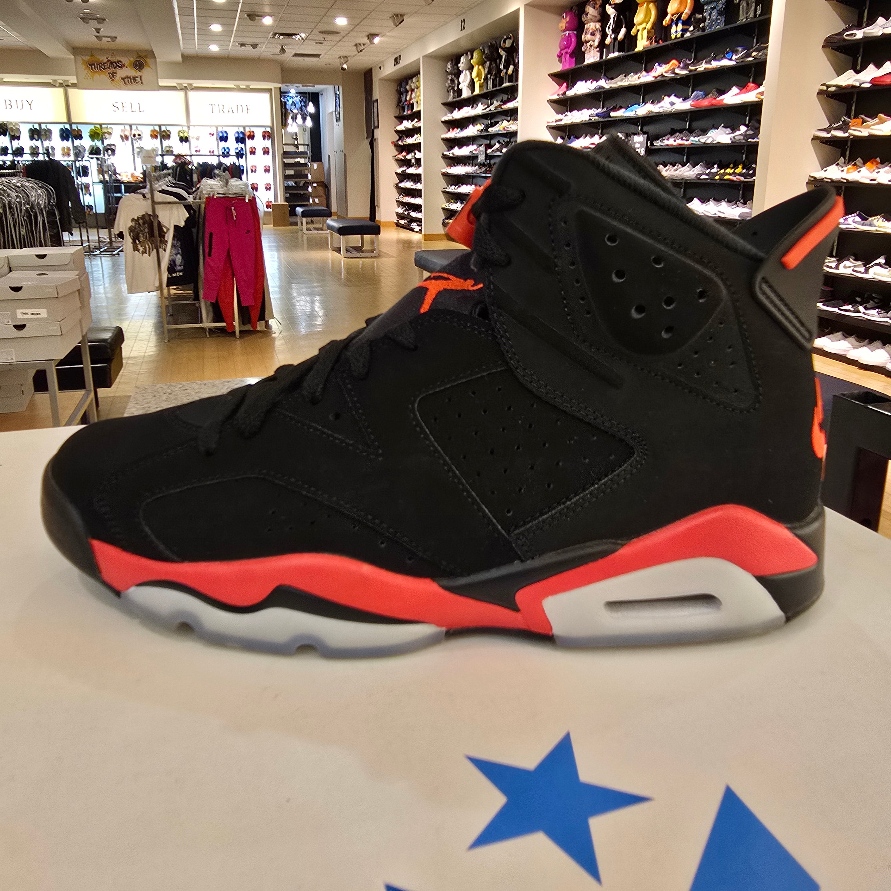 Jordan 6 Retro Infrared Salesman SZ 9.5 USED