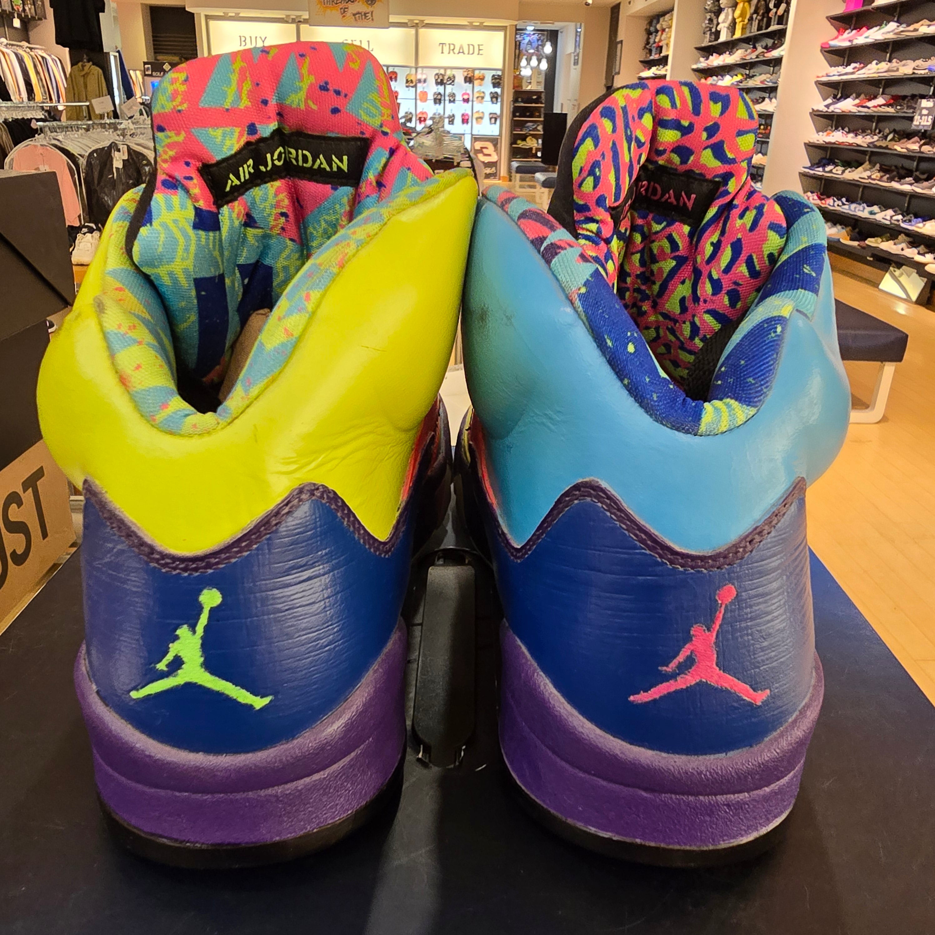 CUSTOM Jordan 5 Retro Bel-Air SZ 10 New with Imperfections