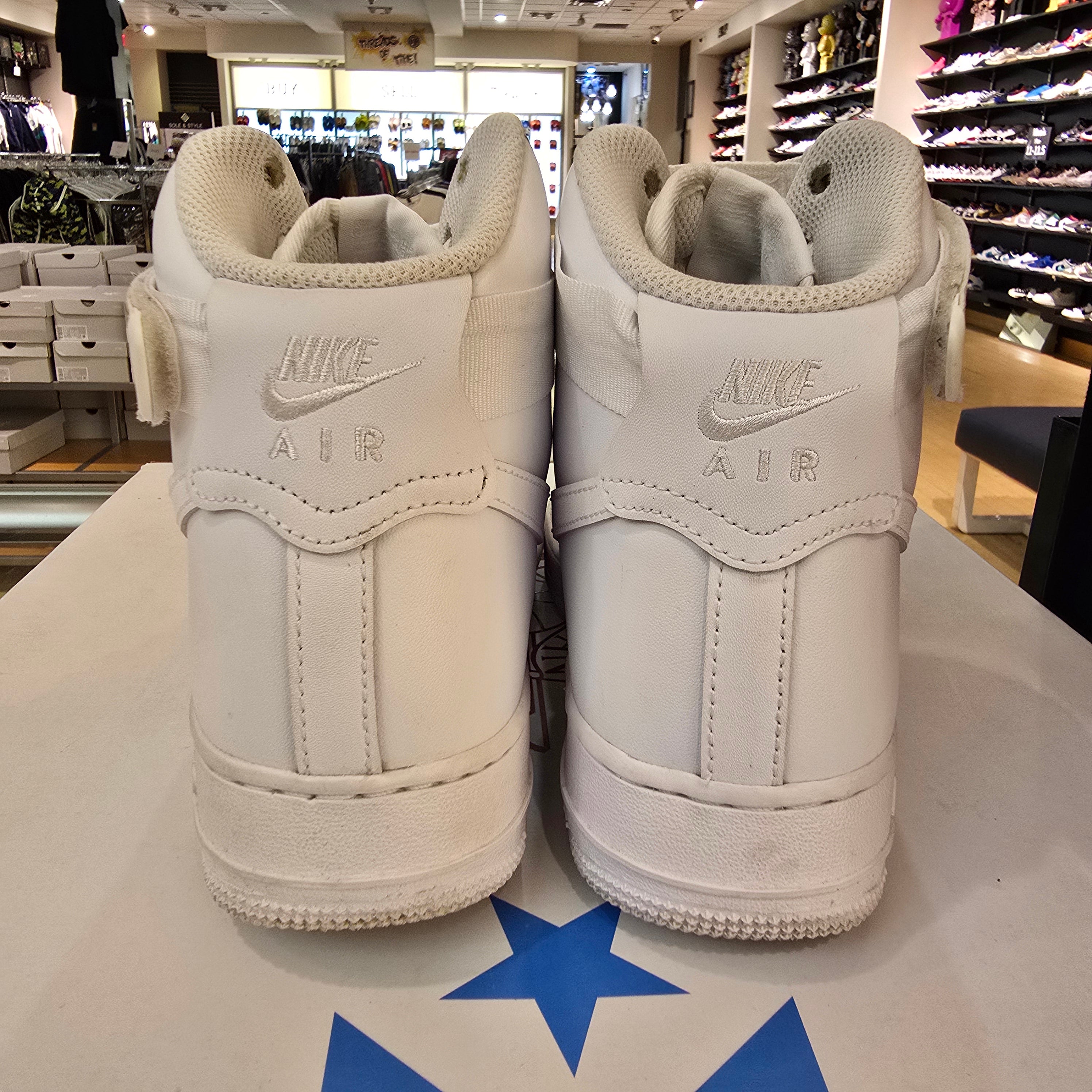 Nike Air Force 1 High White SZ 8.5 USED NO BOX