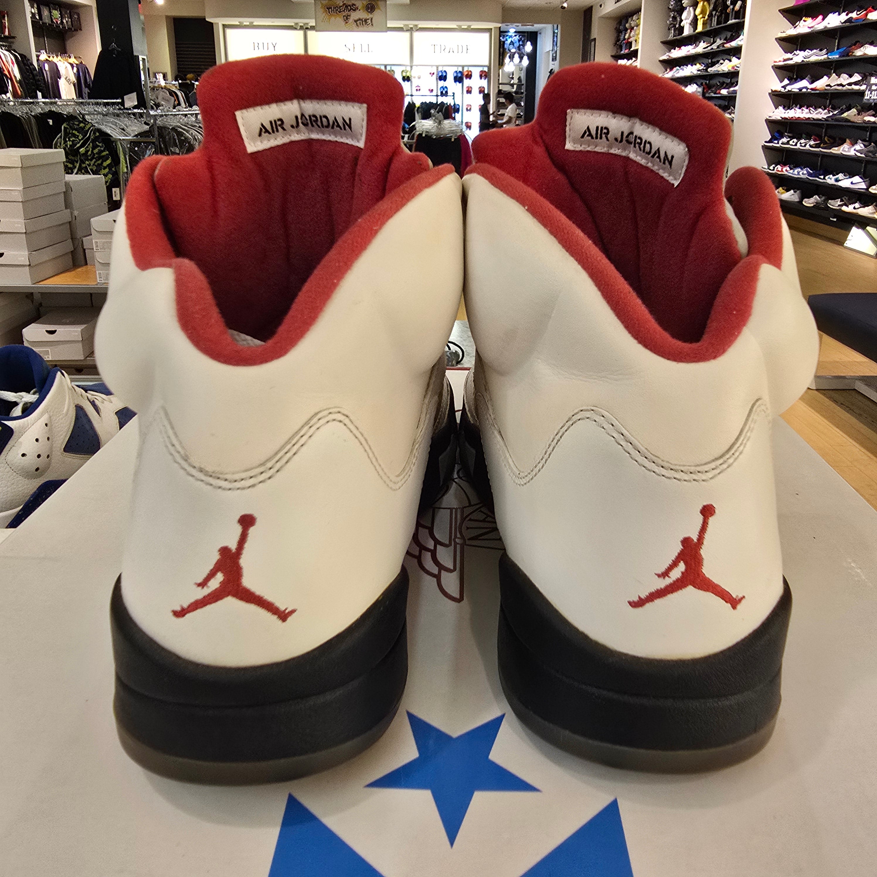 Jordan 5 Retro Fire Red (2013) SZ 12 USED NO BOX