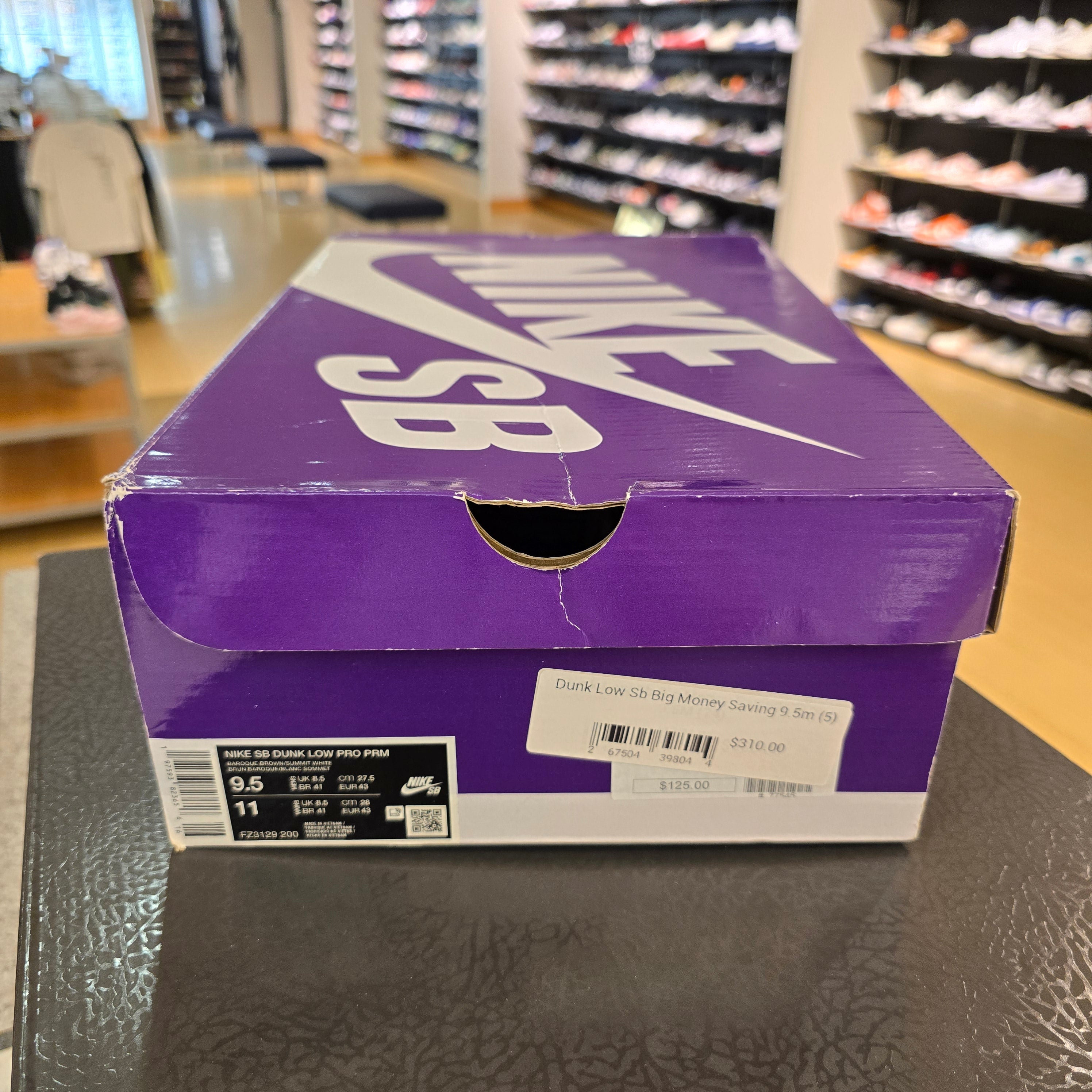 Nike SB Dunk Low Big Money Savings SZ 9.5