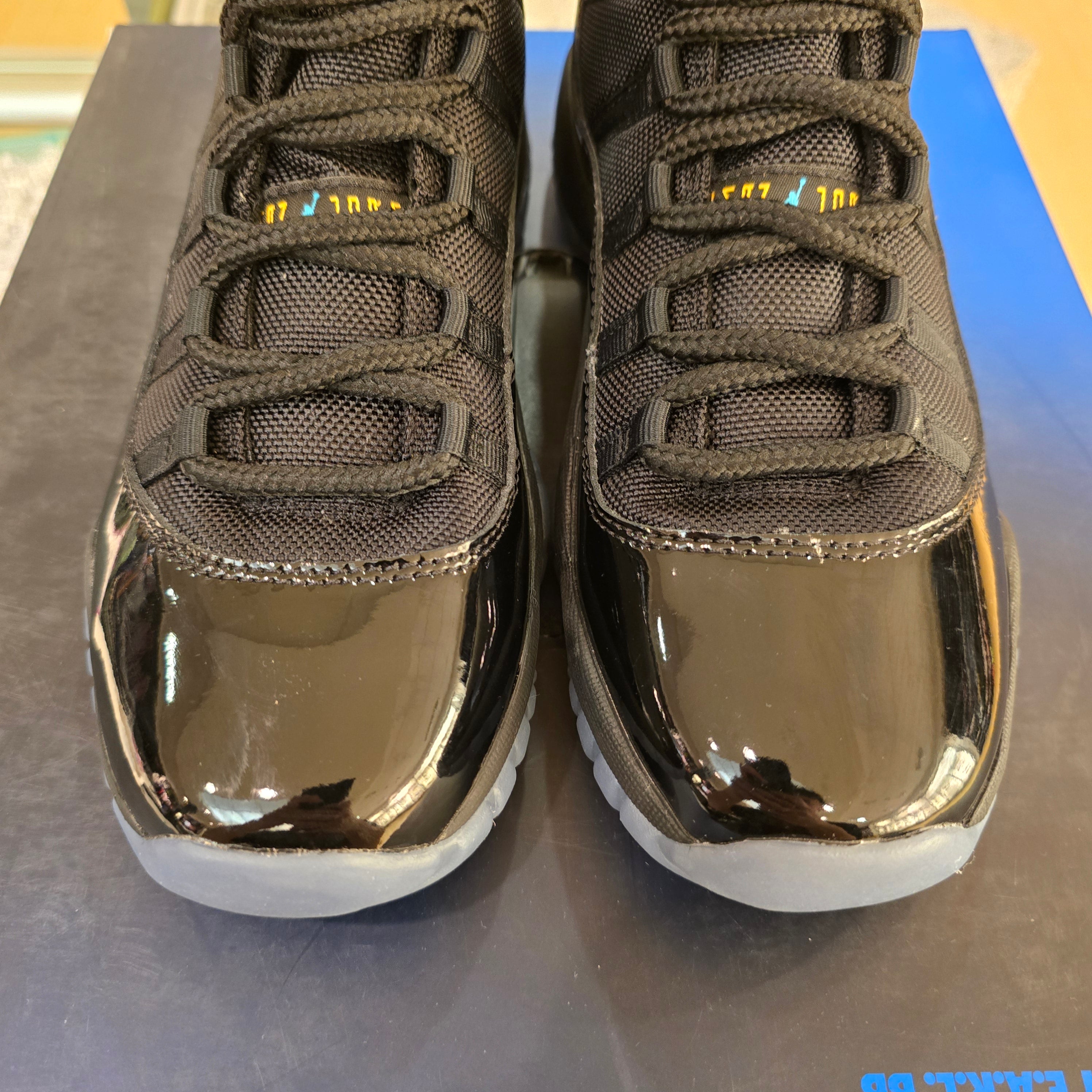 Jordan 11 Retro Gamma Blue GS SZ 7Y B-GRADE MISSING LID