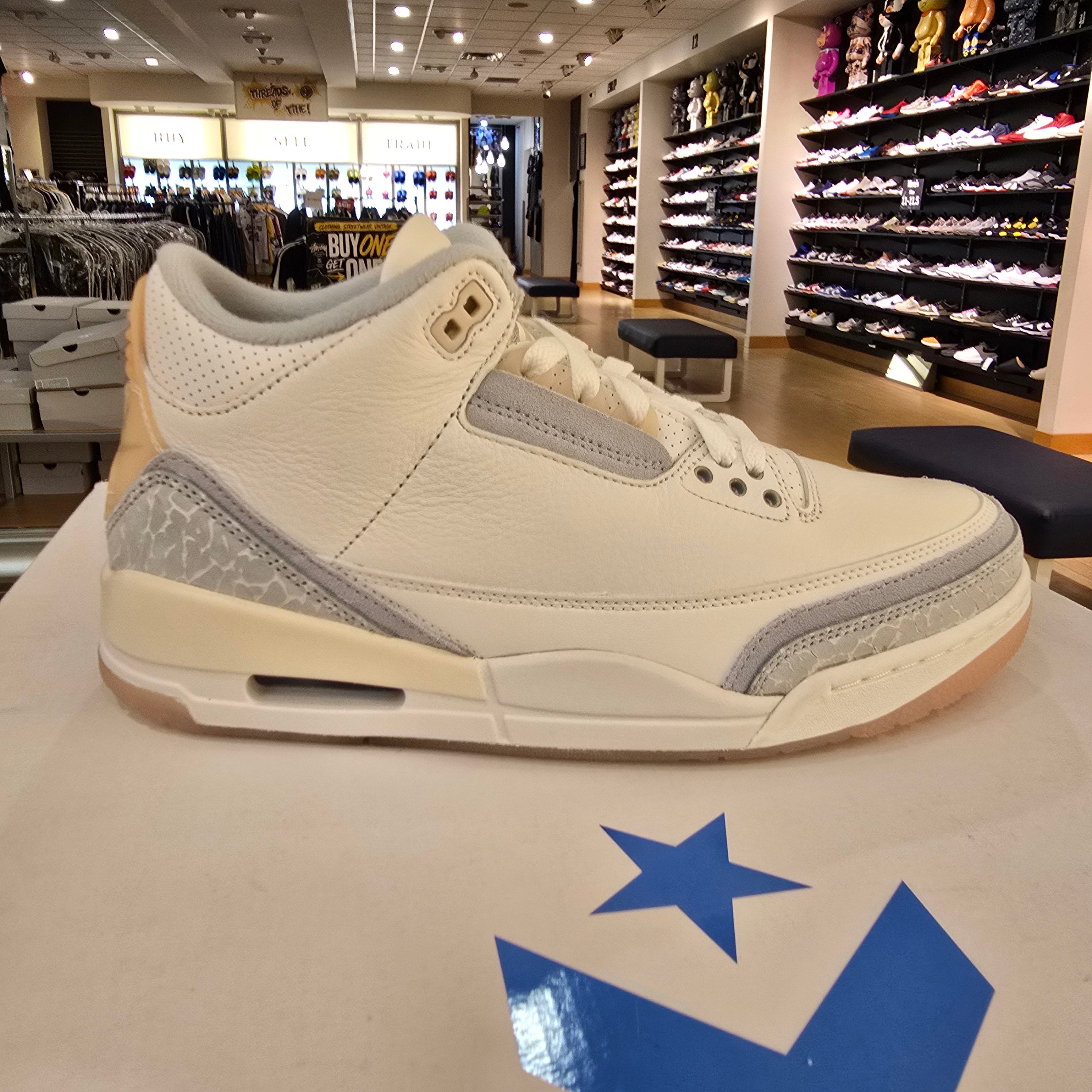 Jordan 3 Retro Craft Ivory SZ 8.5
