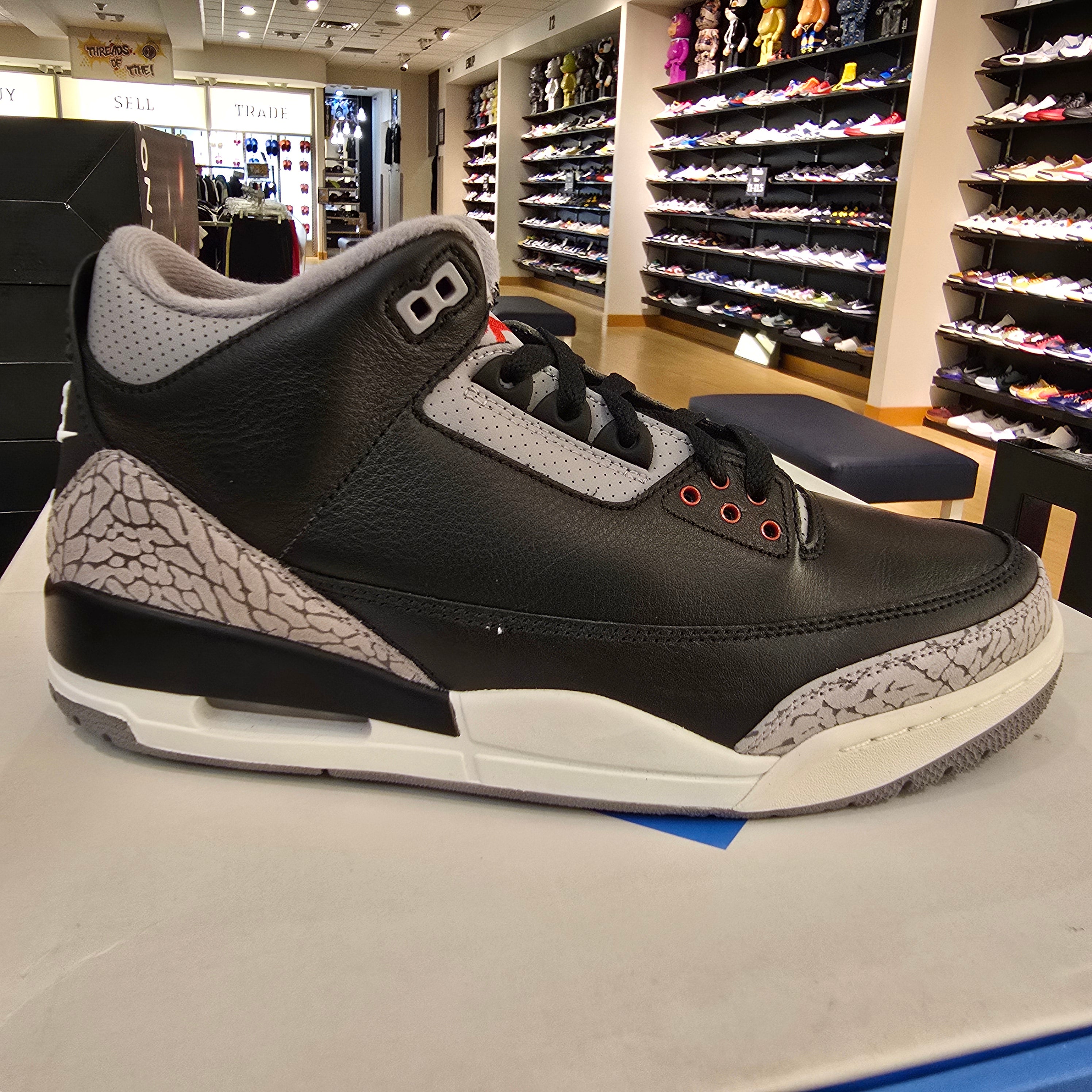 Jordan 3 Retro OG Black Cement (2024) SZ 10