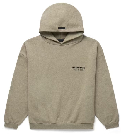 Fear of God Essentials Fleece Hoodie (FW24) Heather Gray