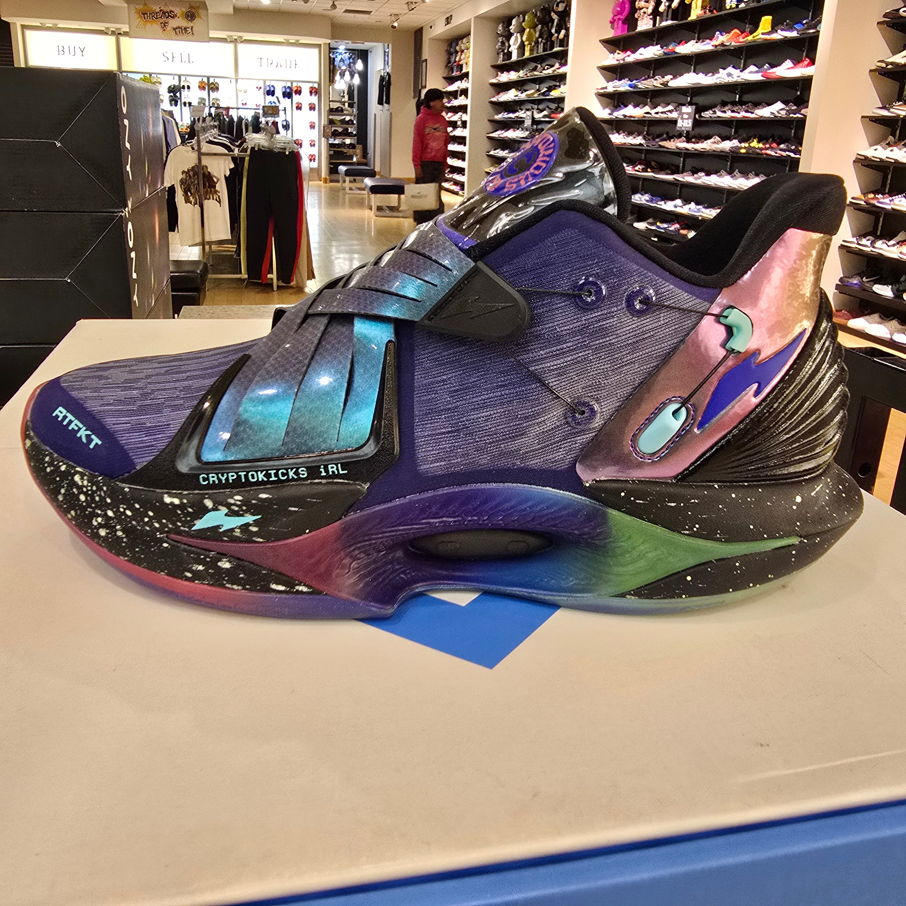 Nike RTFKT Cryptokicks iRL Space Matter SZ 10