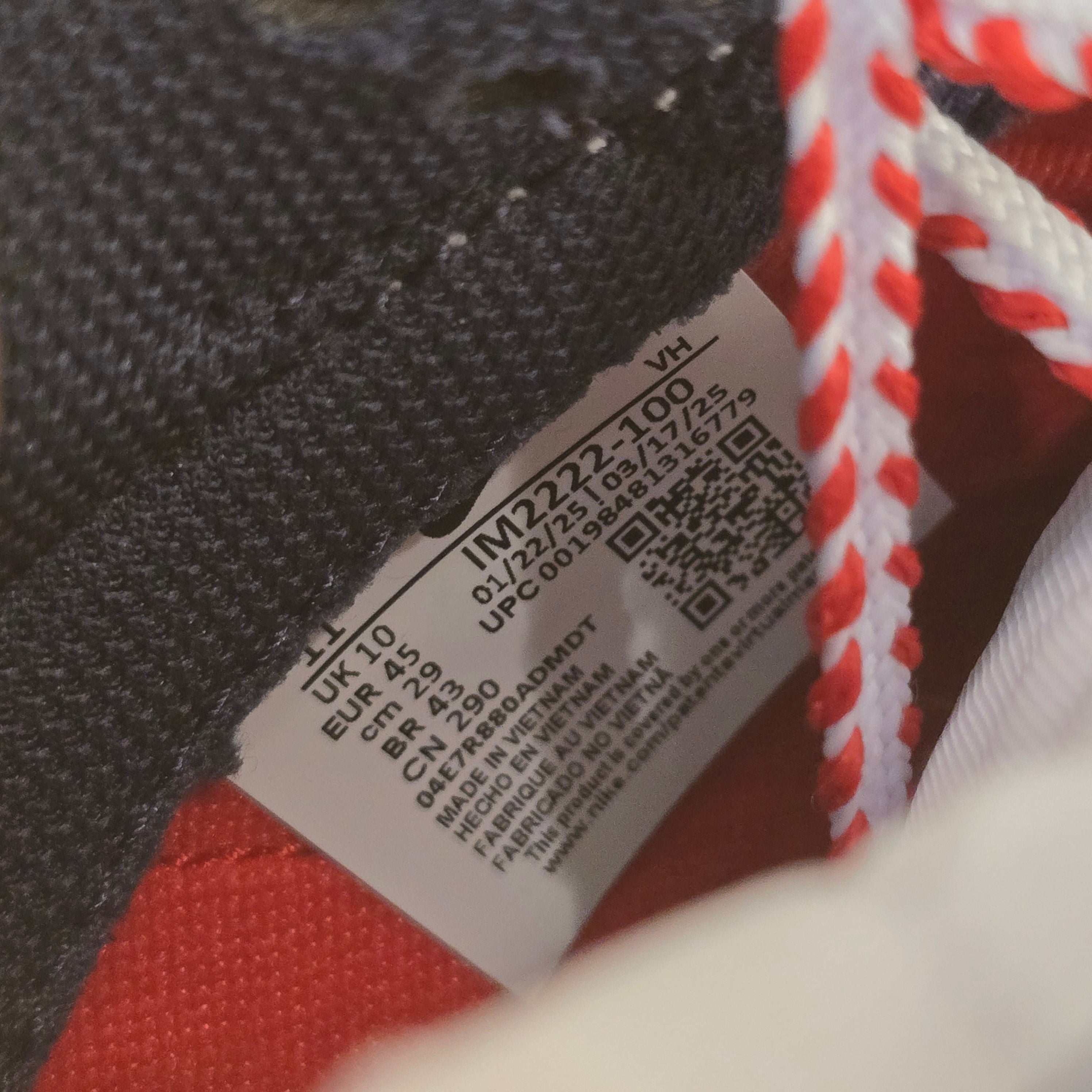 Nike Dunk Low Boston Red Sox SZ 11 MISSING LID