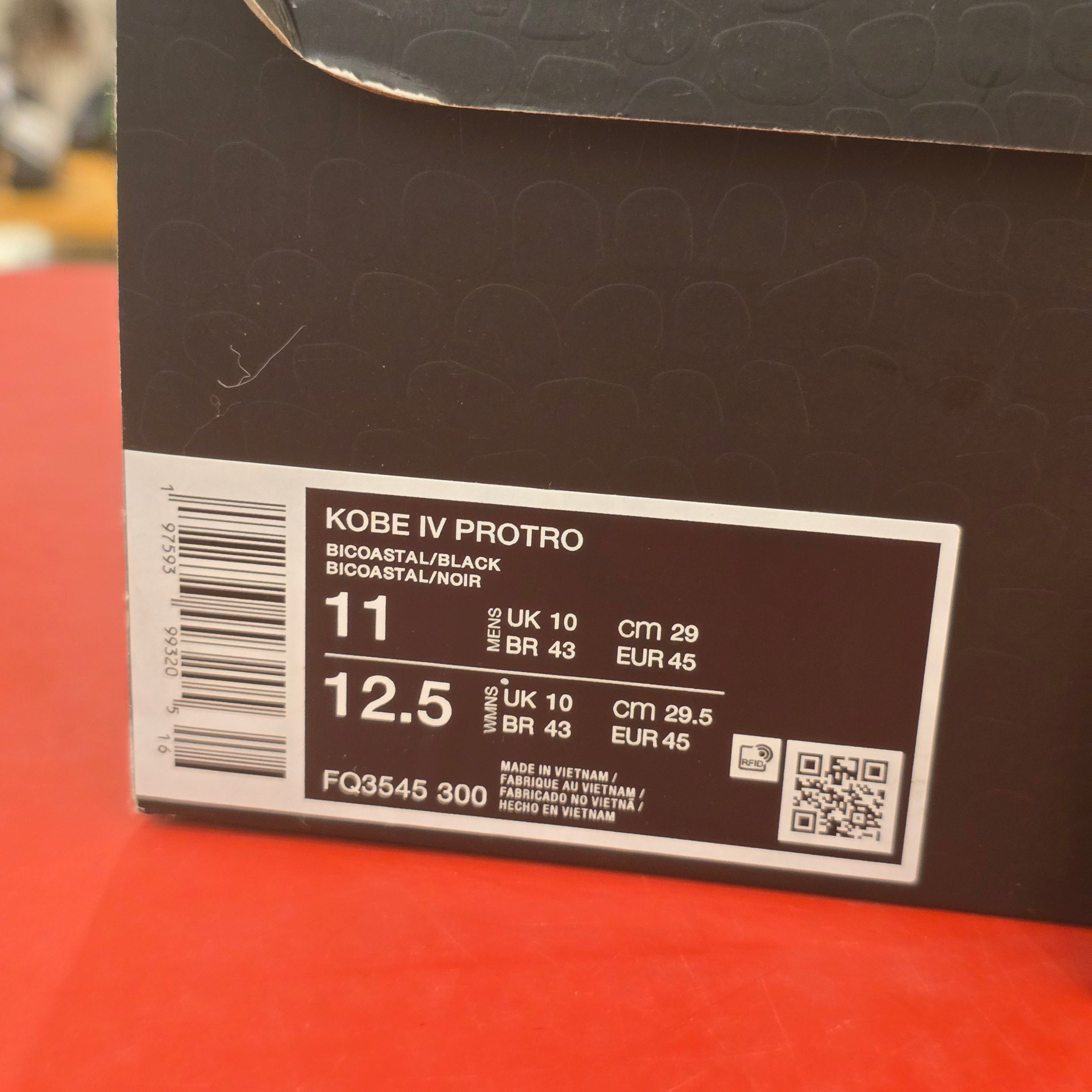 Nike Kobe 4 Protro Girl Dad SZ 11 USED