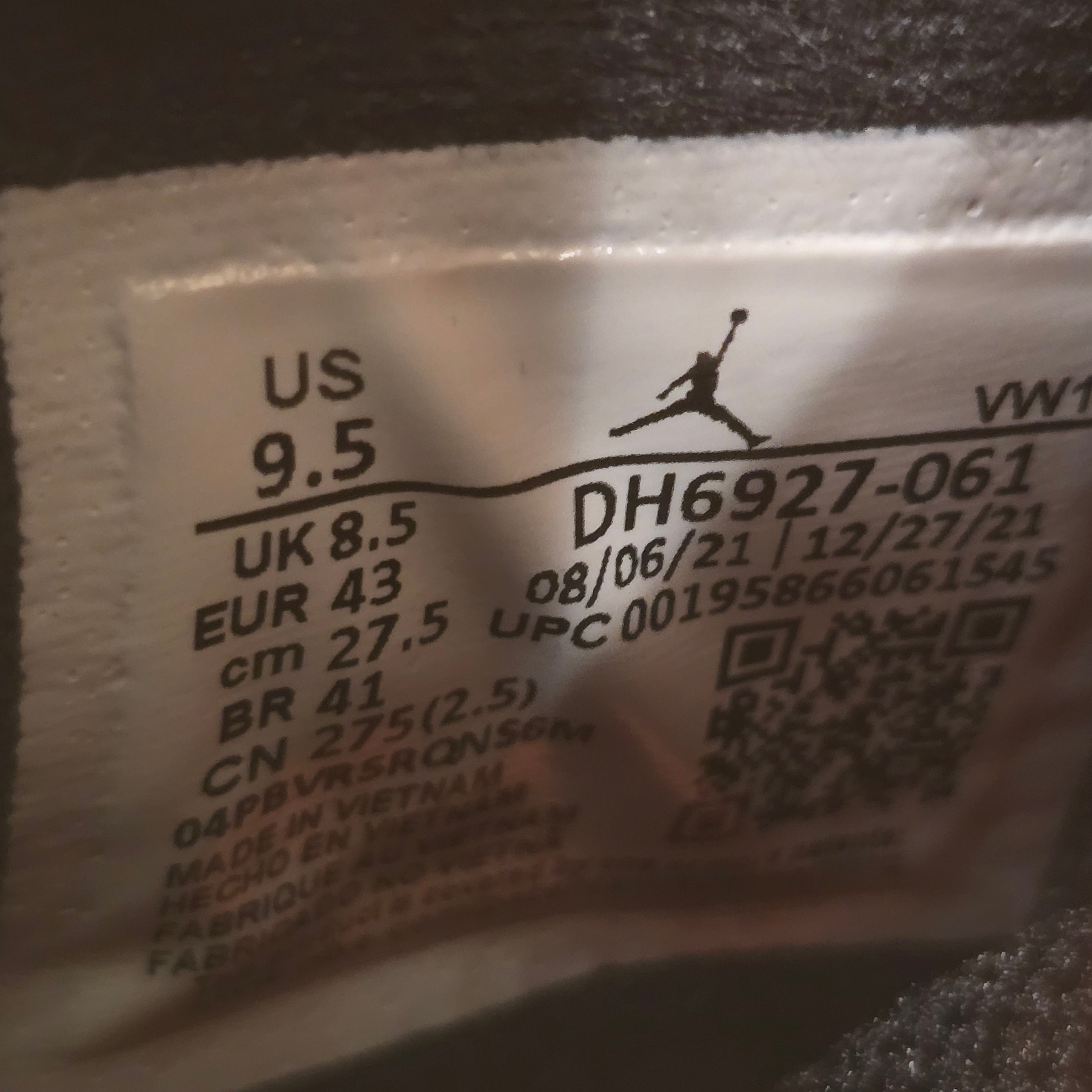 Jordan 4 Retro Infrared SZ 9.5 USED