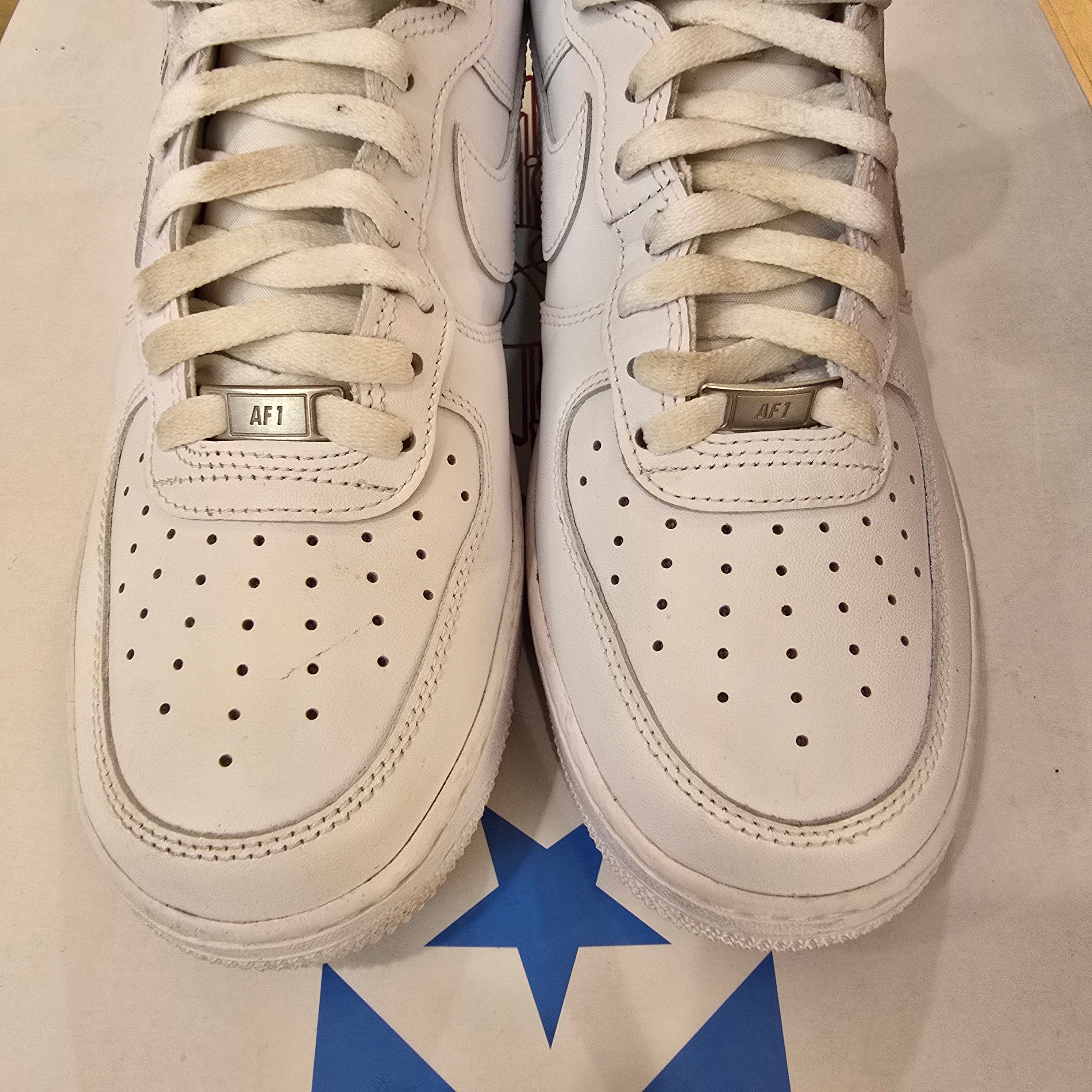 Nike Air Force 1 High White SZ 8.5 USED NO BOX