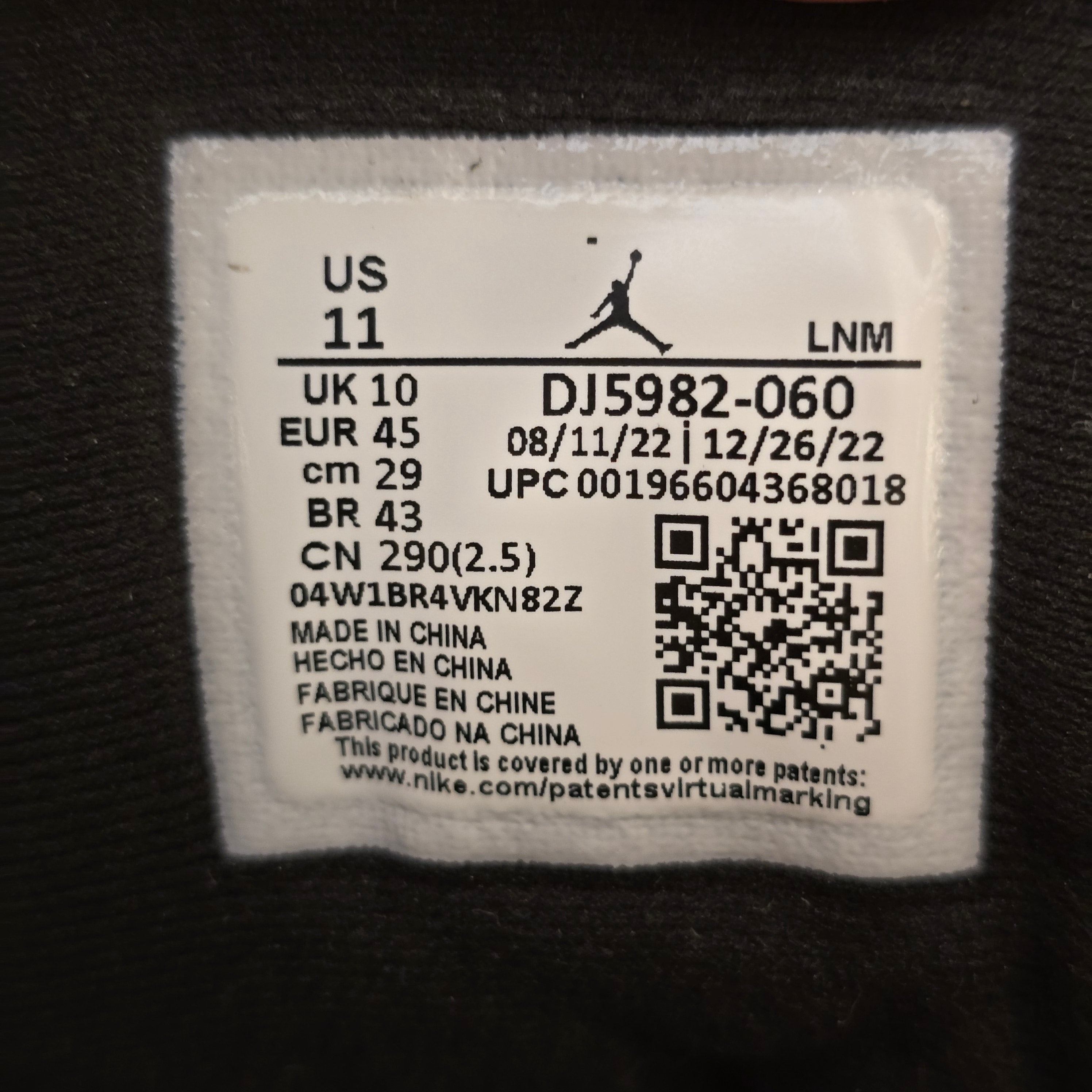 Jordan 13 Retro Atmosphere SZ 11 USED