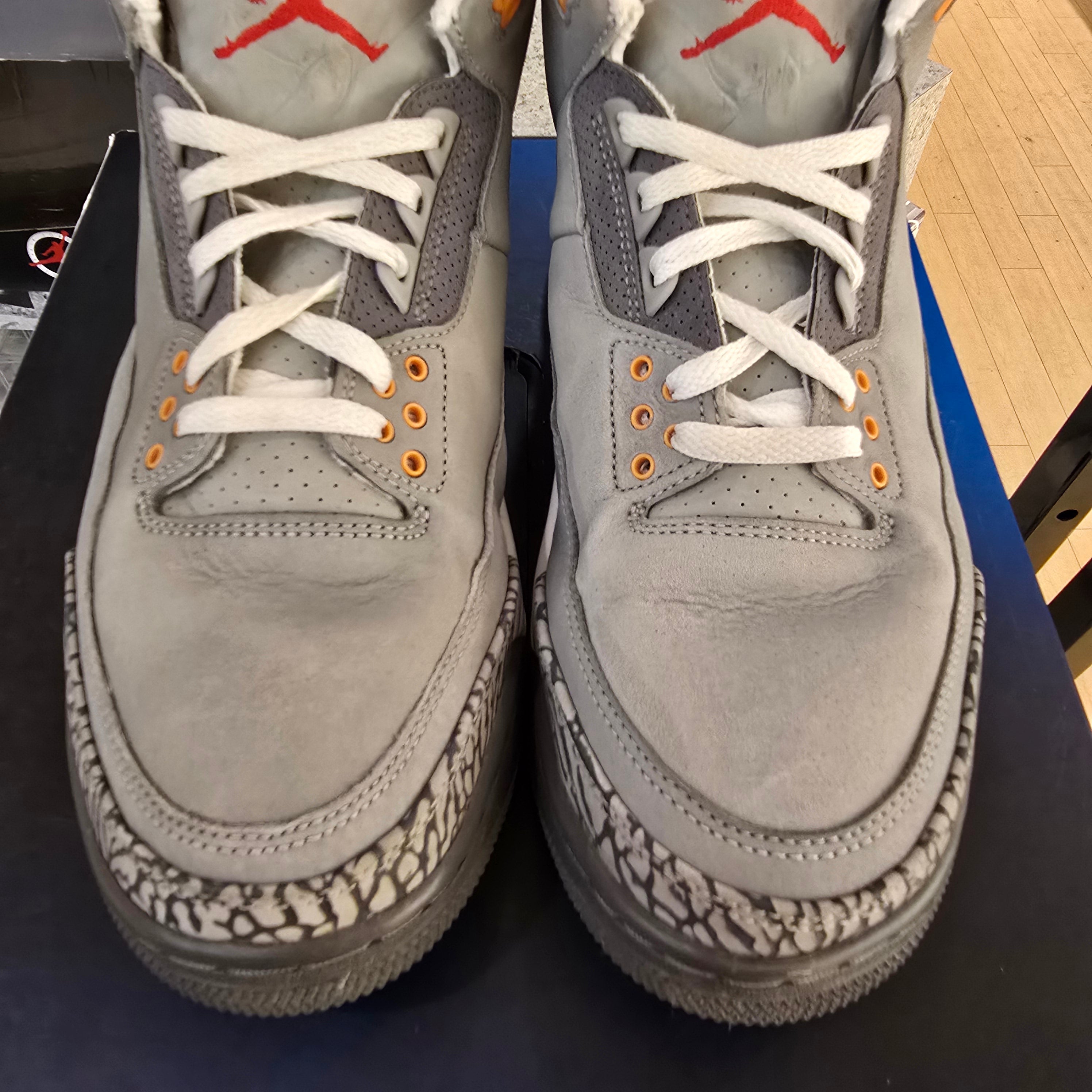 Jordan 3 Retro Cool Grey (2021) SZ 12 USED