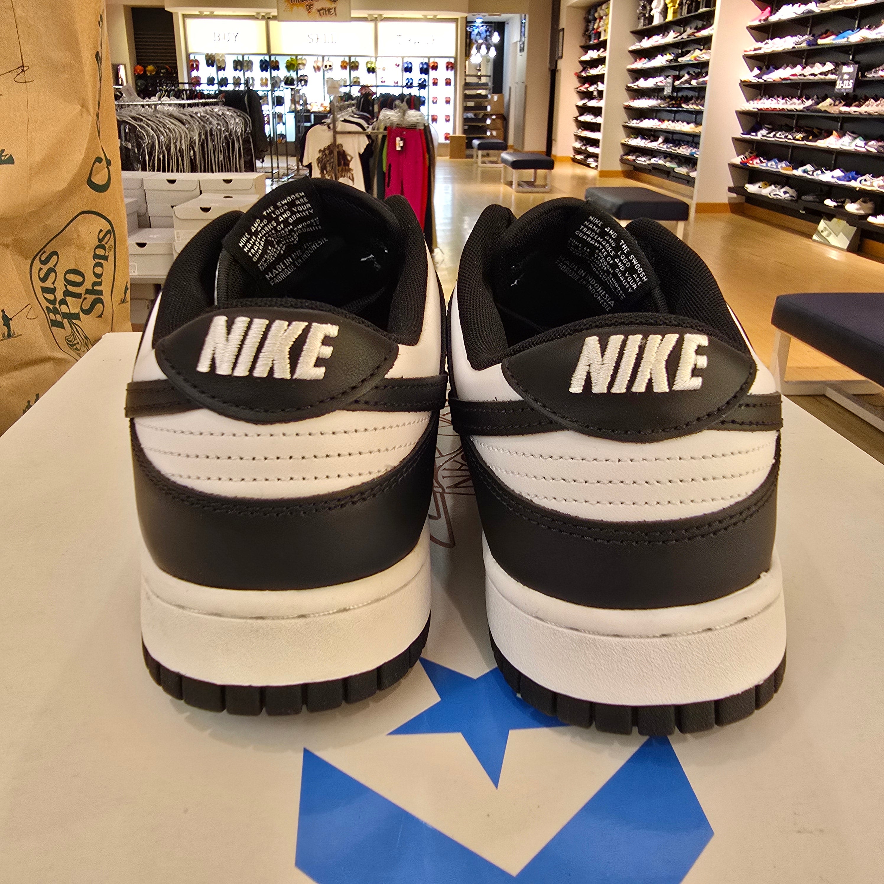 Nike Dunk Low Retro White Black Panda SZ 12 USED NO BOX