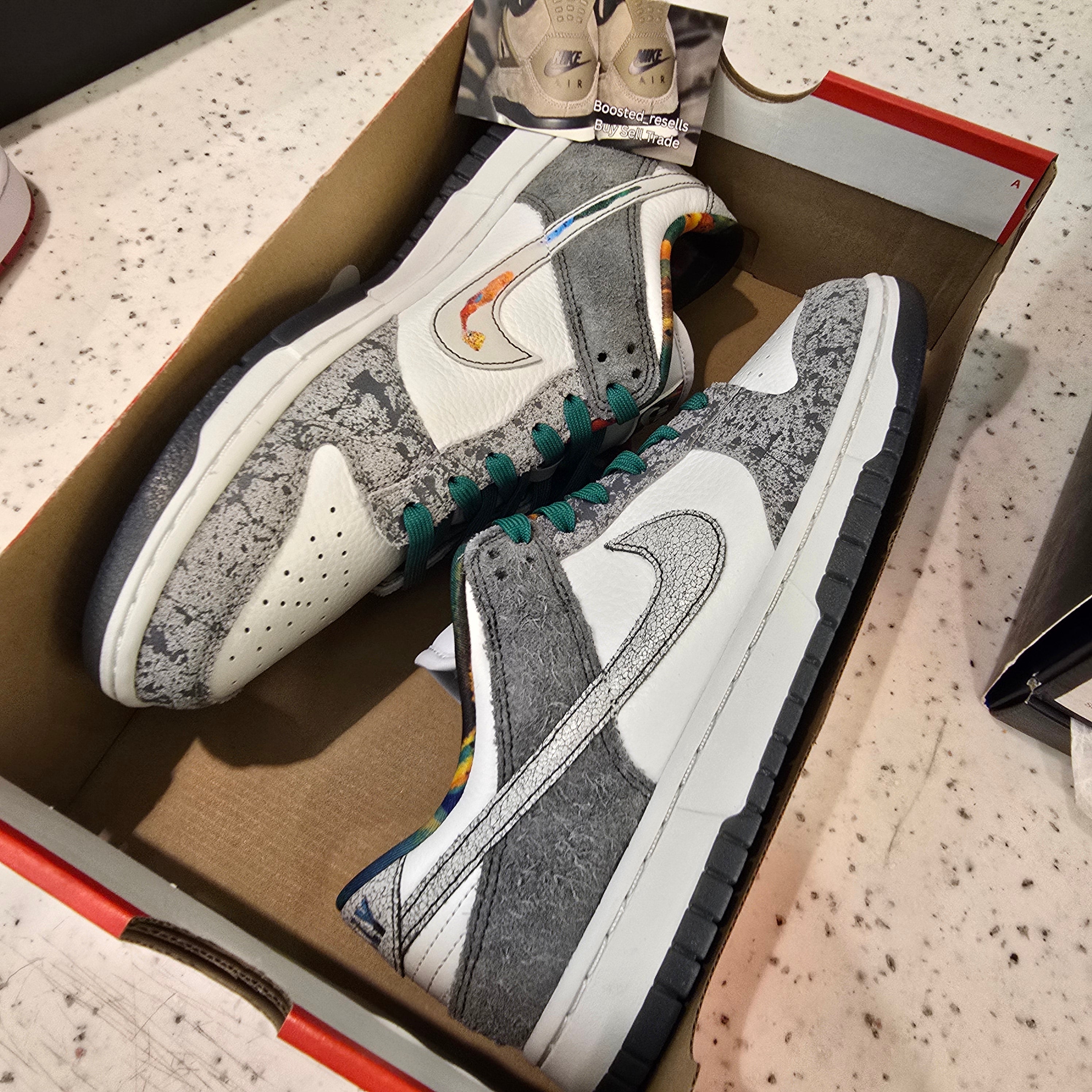 Nike Dunk Low Retro Premium Philly SZ 8 MISSING LID