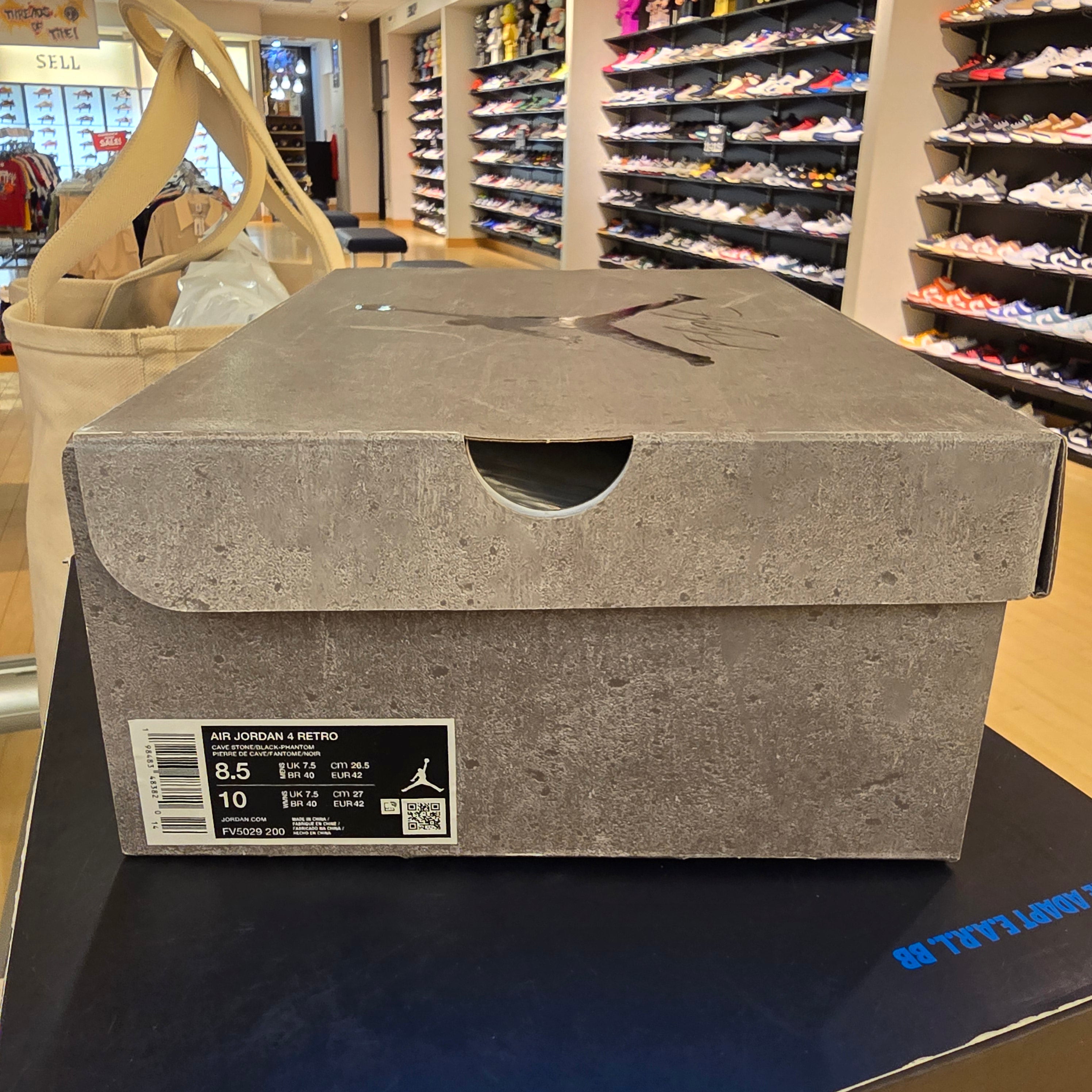 Jordan 4 Retro Cave Stone SZ 8.5