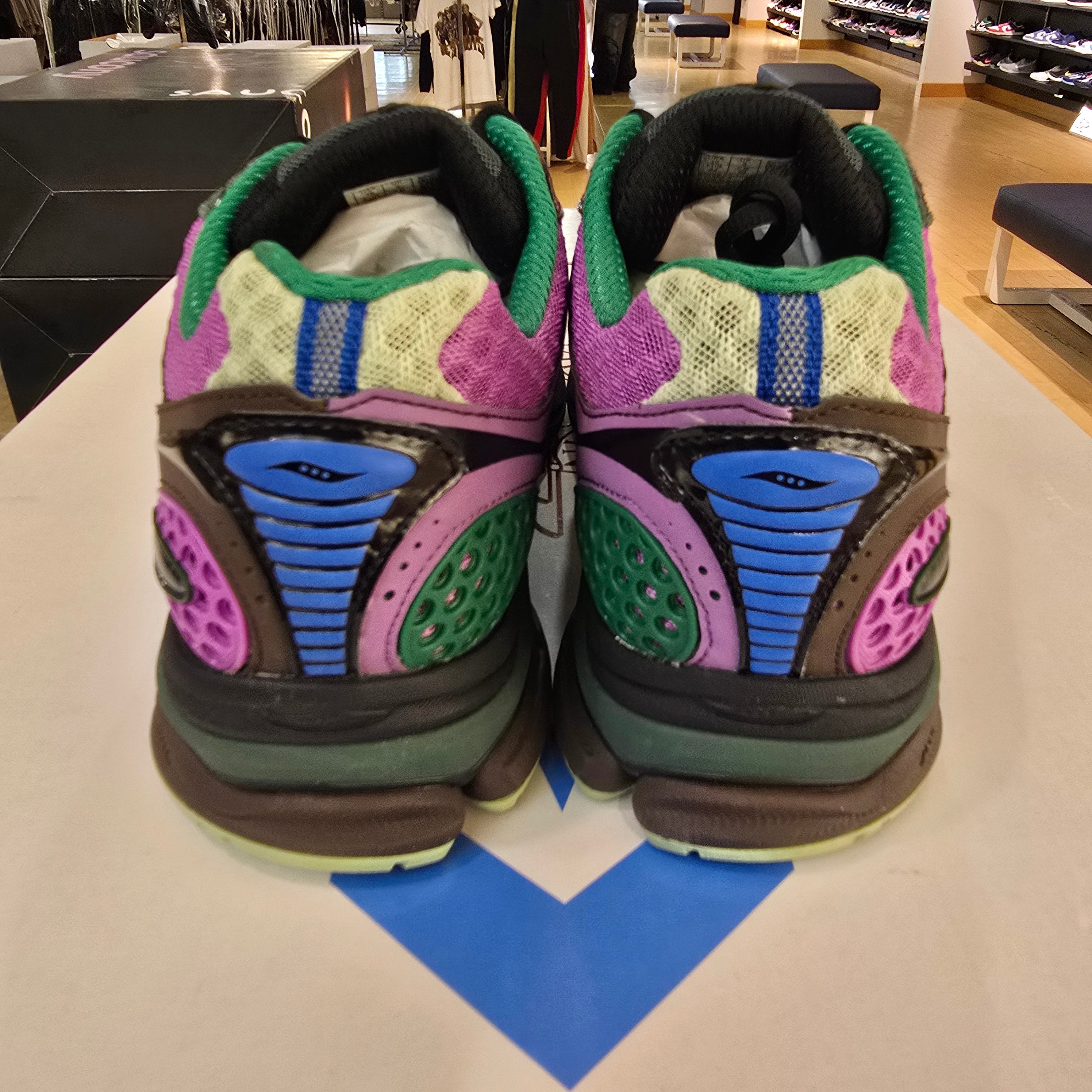 Saucony ProGrid Triumph 4 Jae Tips Flowers Grow Uptown Perilla SZ 10