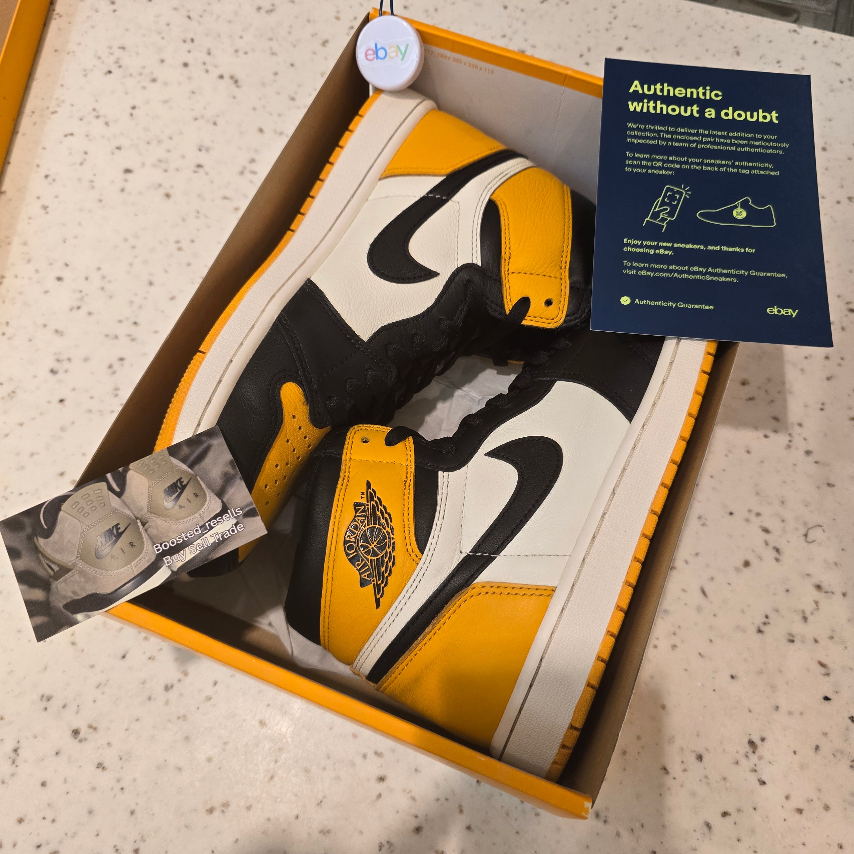 Jordan 1 Retro High OG Taxi SZ 9.5 USED