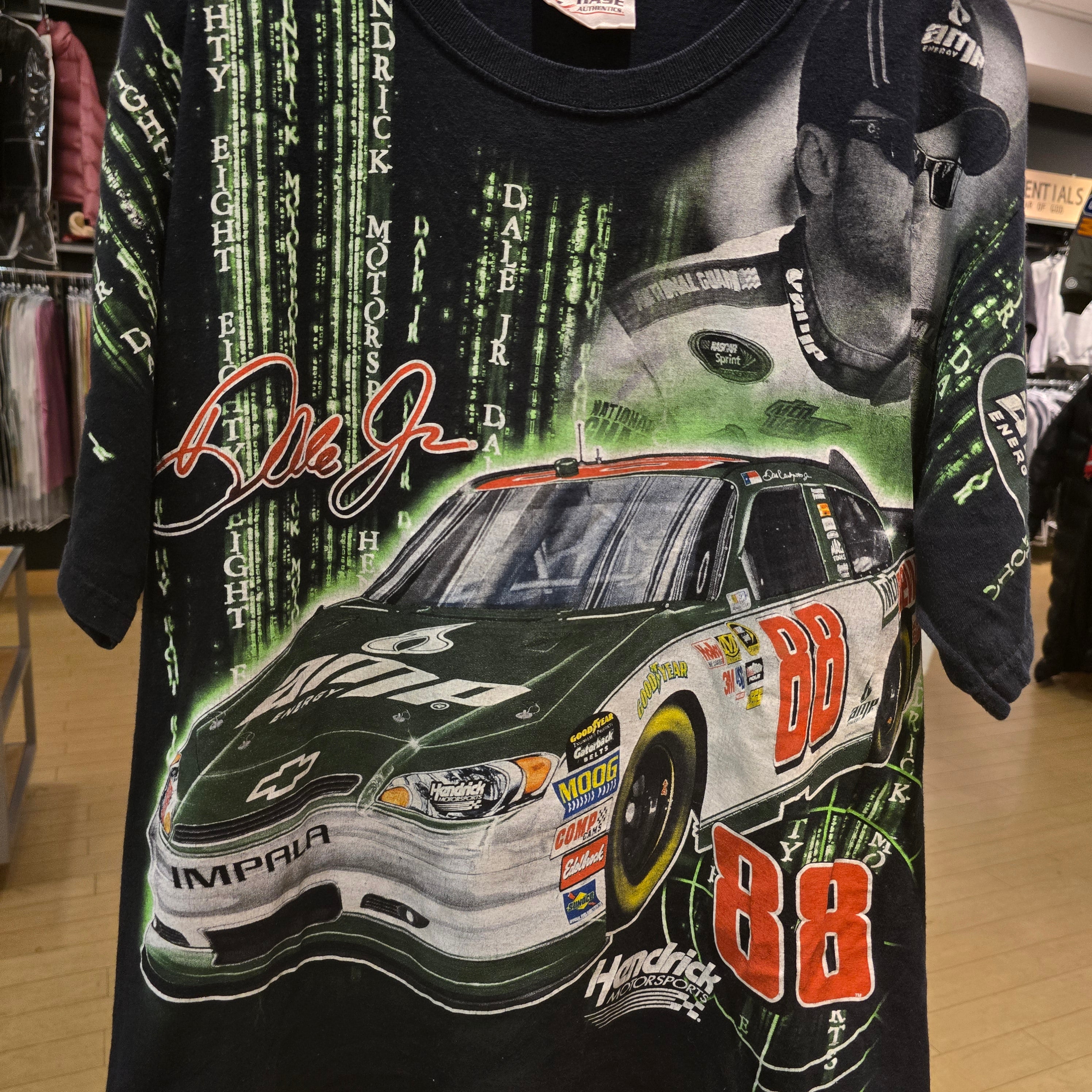 2011 Dale Earnhardt Jr AOP Size Large