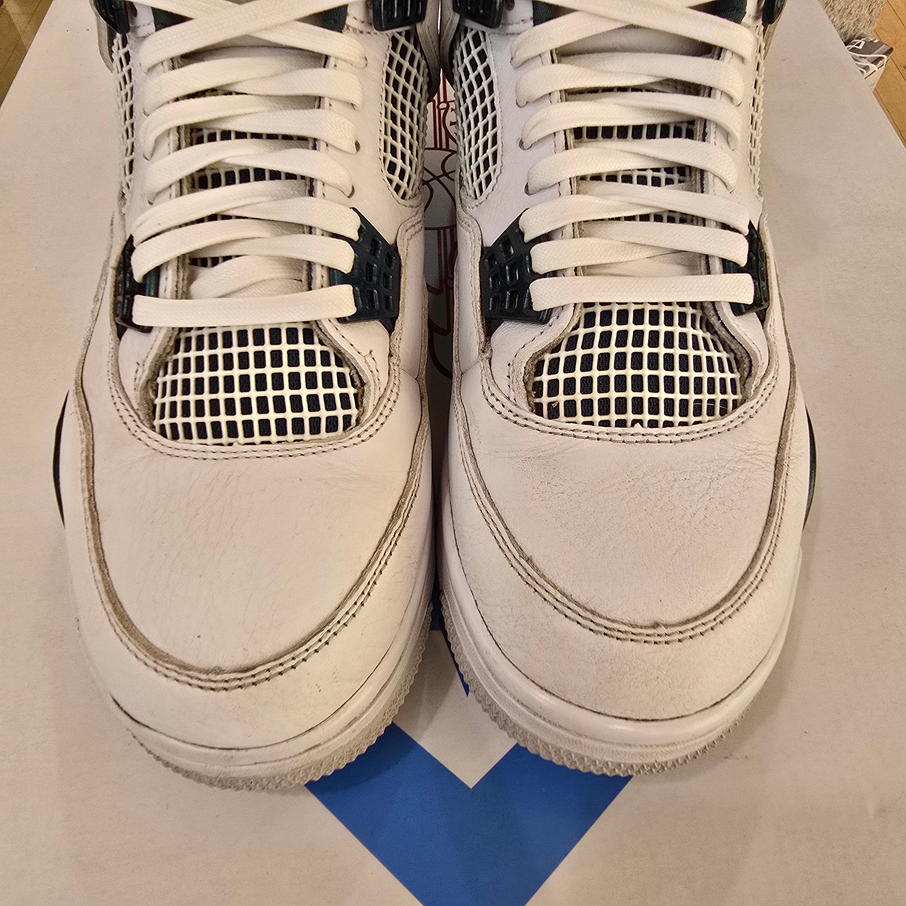 Jordan 4 Retro Oxidized Green SZ 9 USED NO BOX