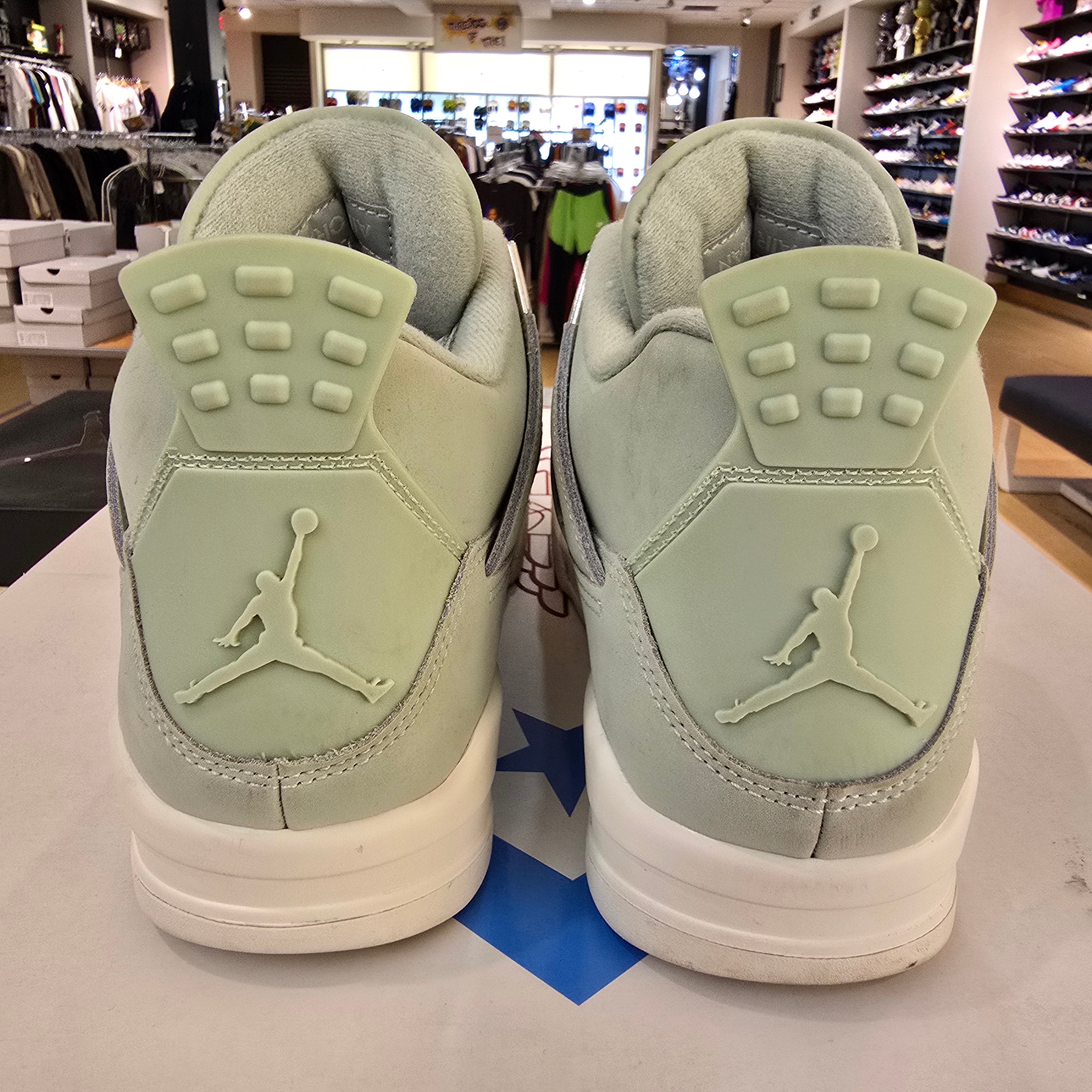 Jordan 4 Retro Seafoam Sail (Women's) SZ 10.5/9M USED