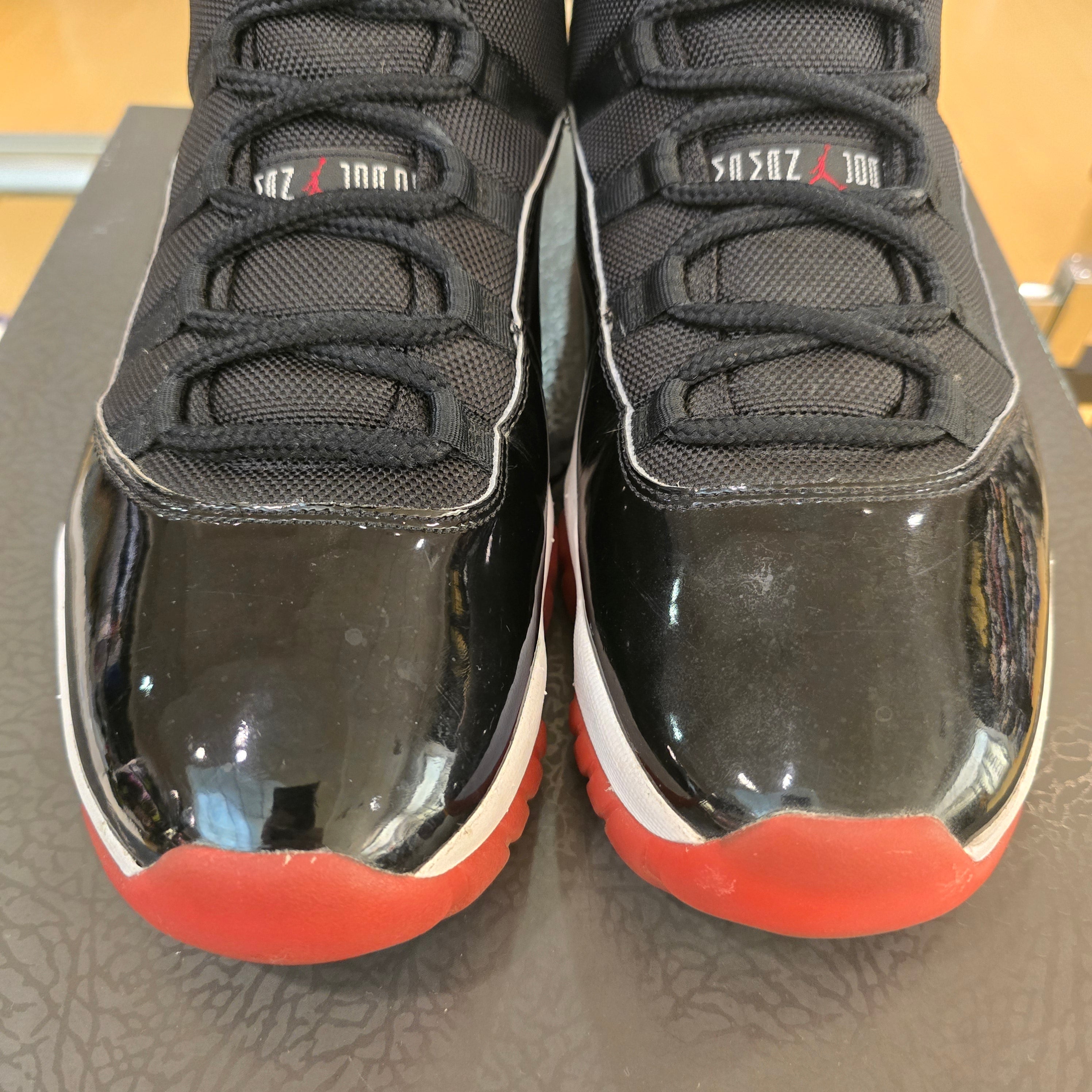 Air Jordan 11 Retro Playoffs Bred 2019 SZ 12 USED NO BOX