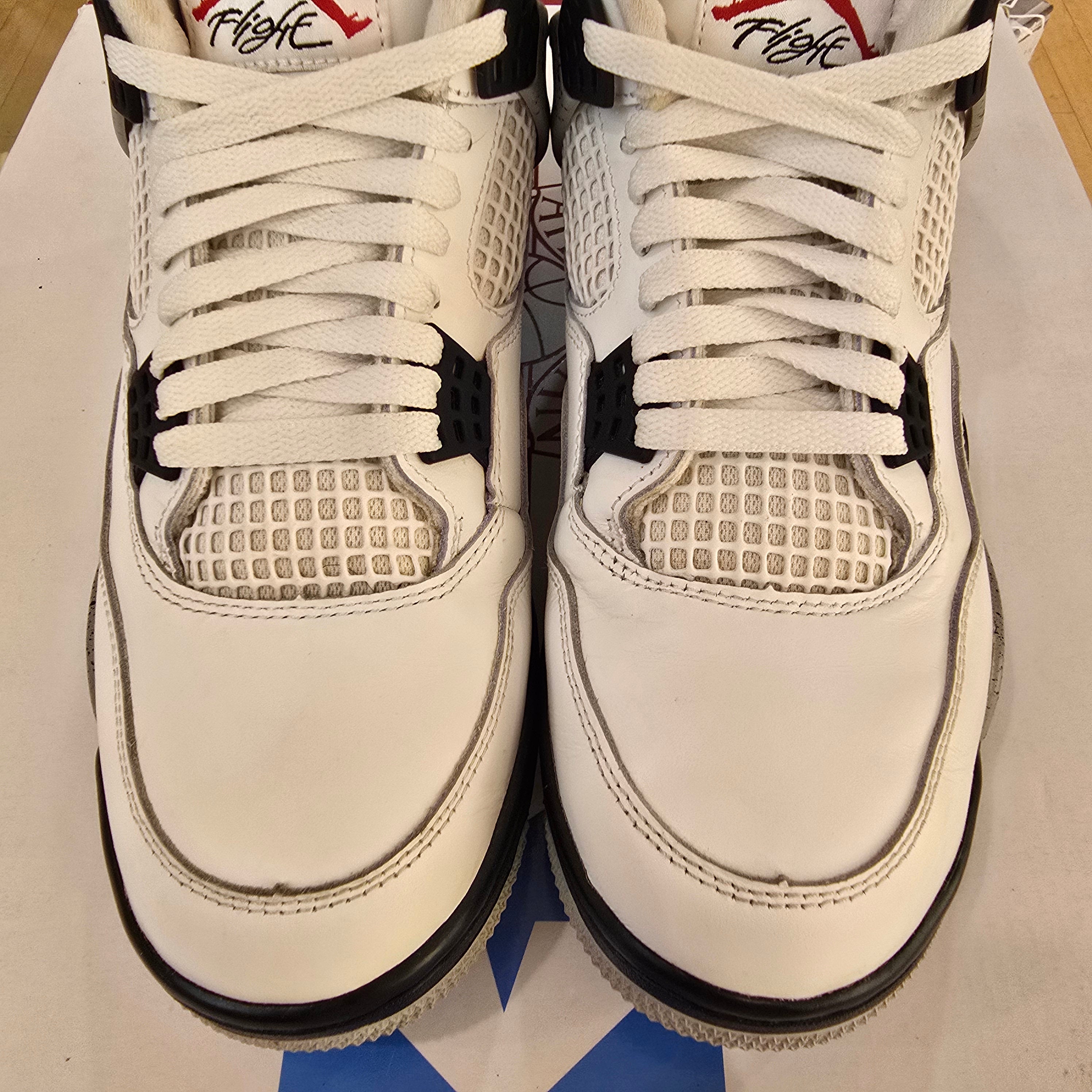 Jordan 4 Retro White Cement (2025) SZ 9.5 USED