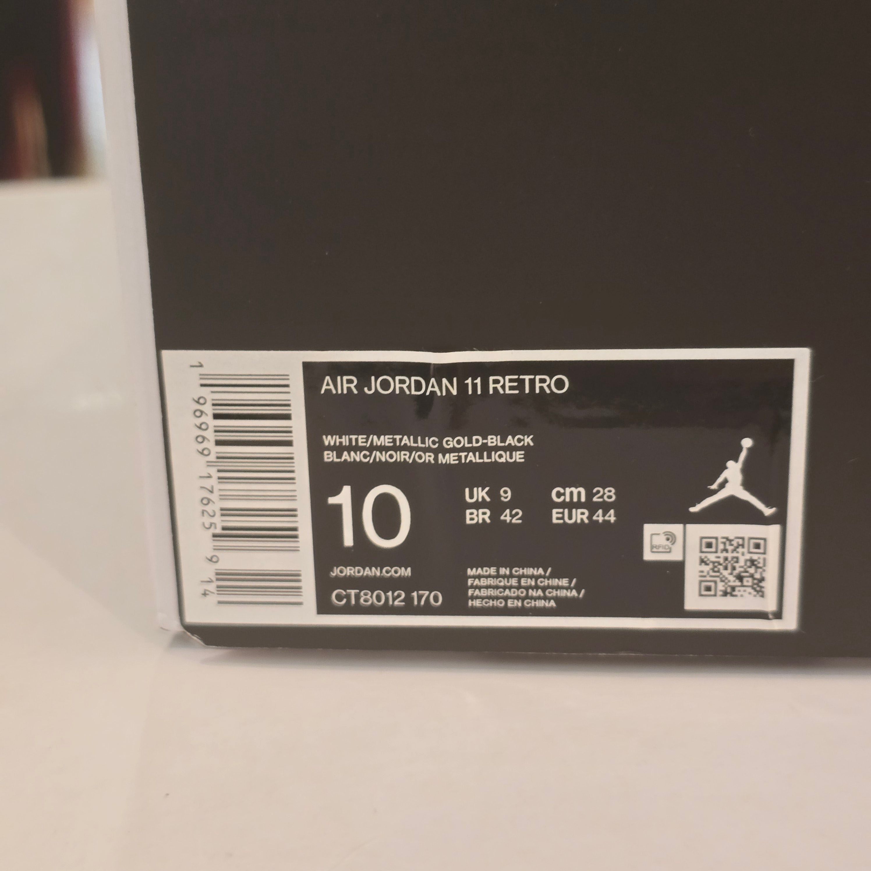 Jordan 11 Retro DMP Gratitude (2023) SZ 10