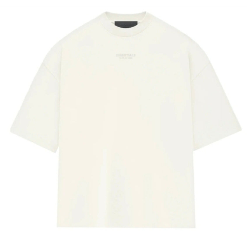 Fear of God Essentials Short-Sleeve Tee Cloud Dancer