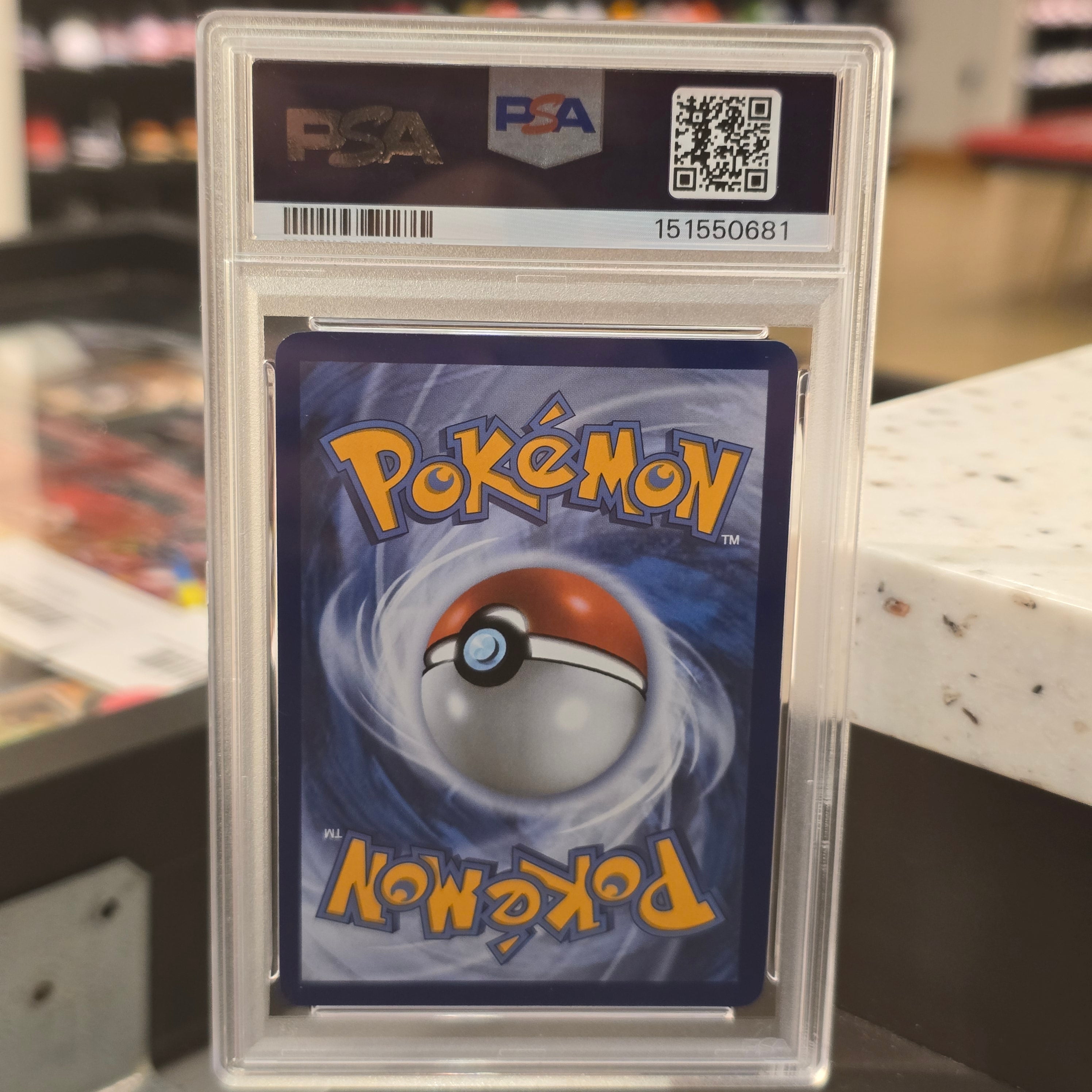 Pokemon Journey Together Salamence EX IR #187 PSA 9
