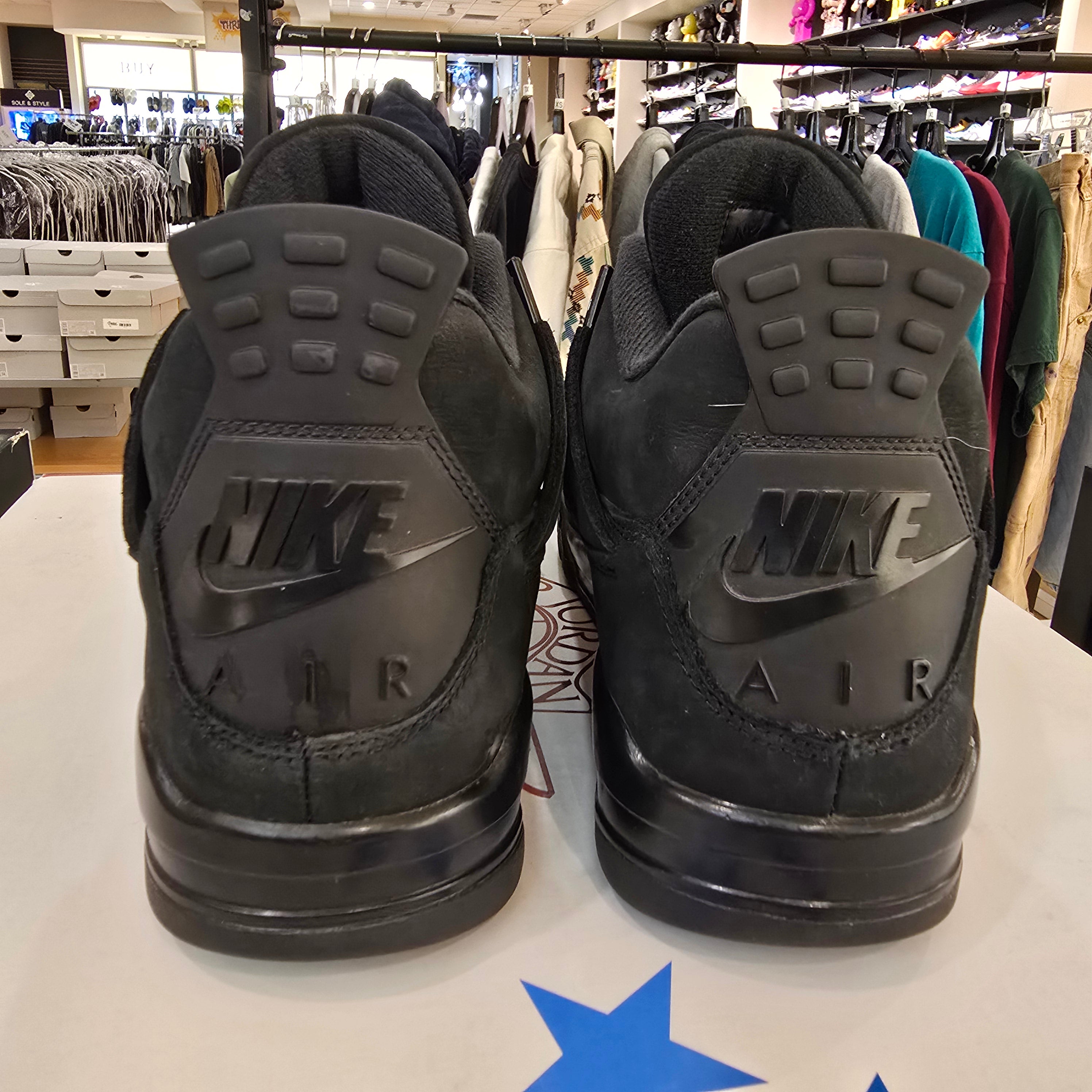 Jordan 4 Retro Black Cat (2025) SZ 11 USED