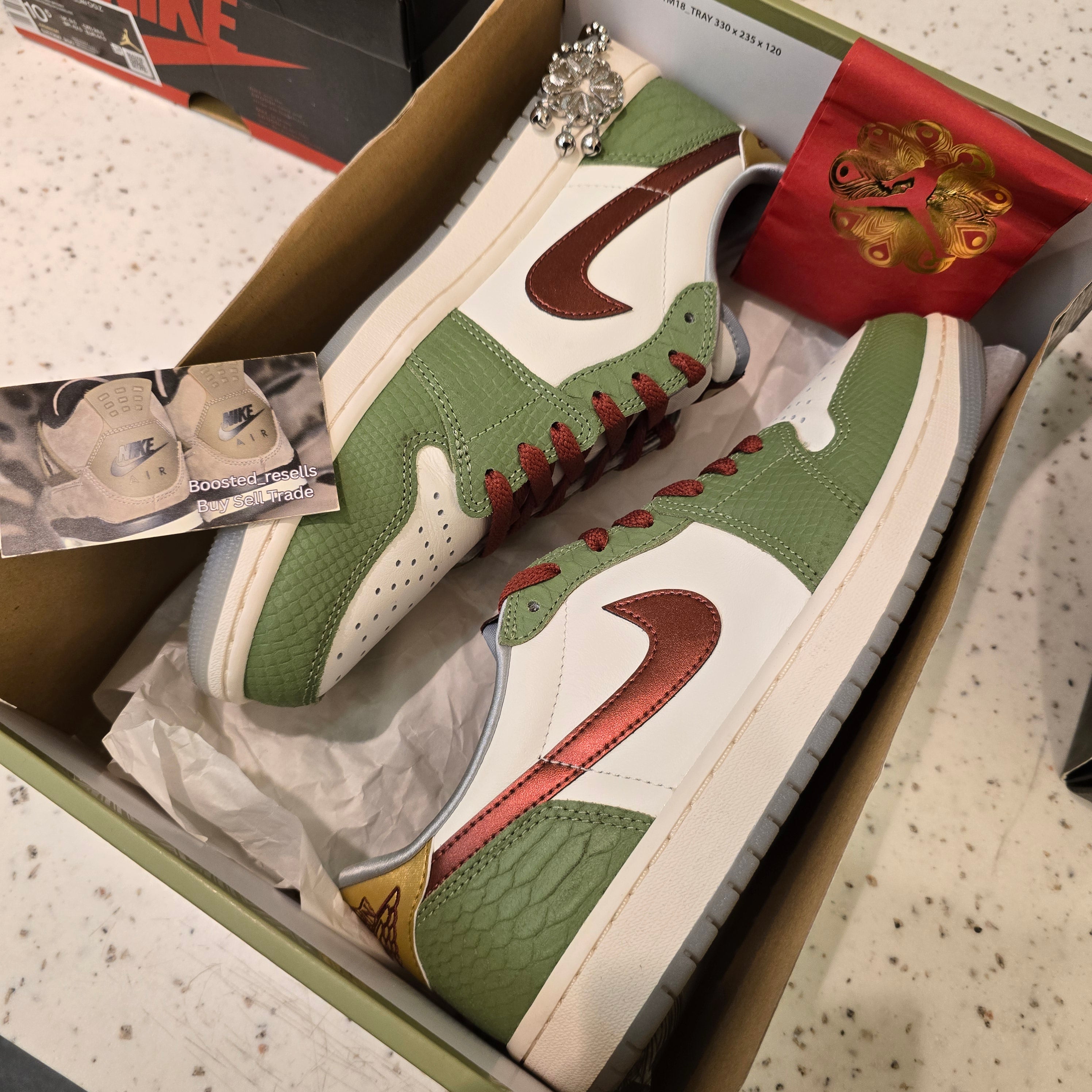 Jordan 1 Retro Low OG Year of the Dragon (2024) SZ 10 USED