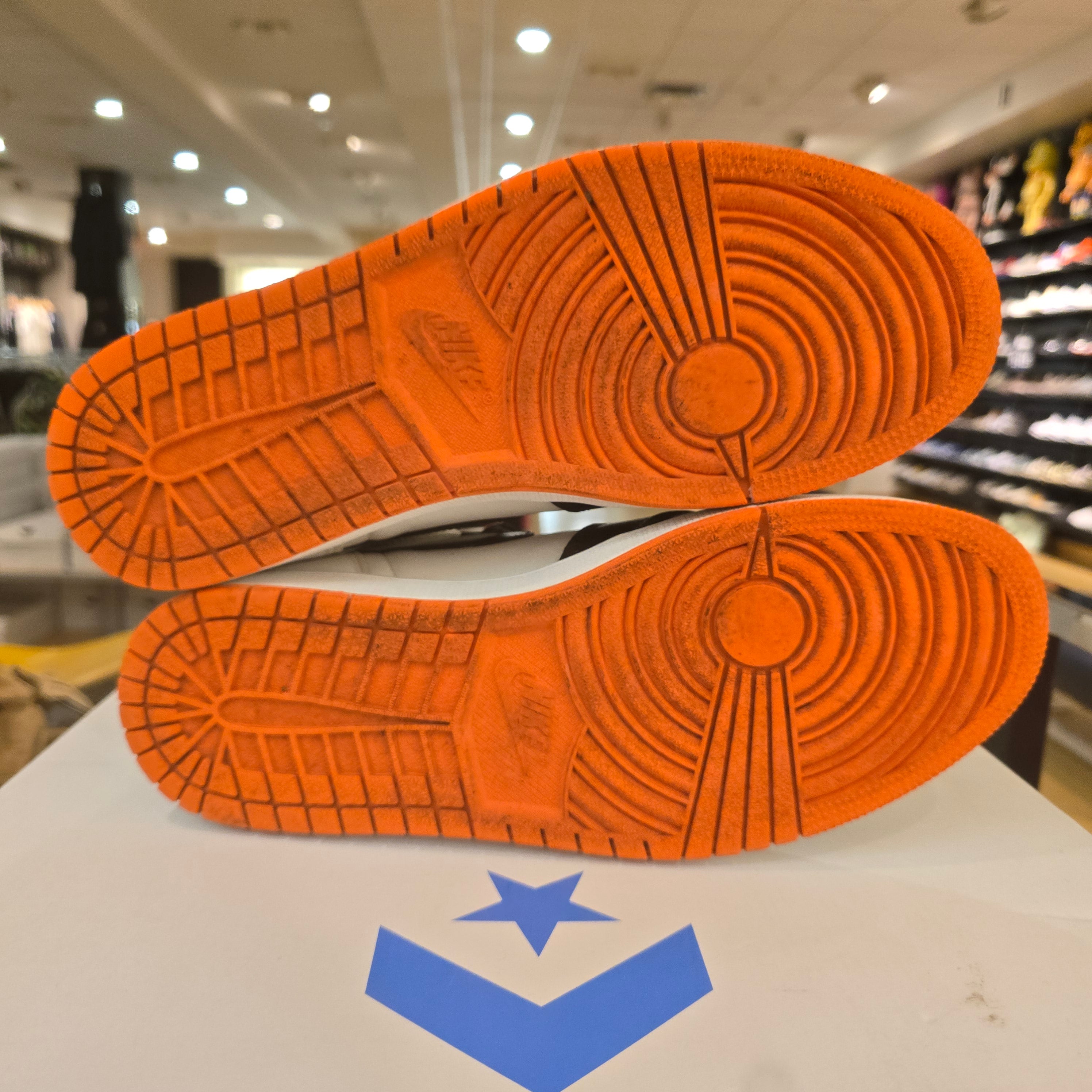 Jordan 1 Retro High Electro Orange SZ 12 USED NO BOX
